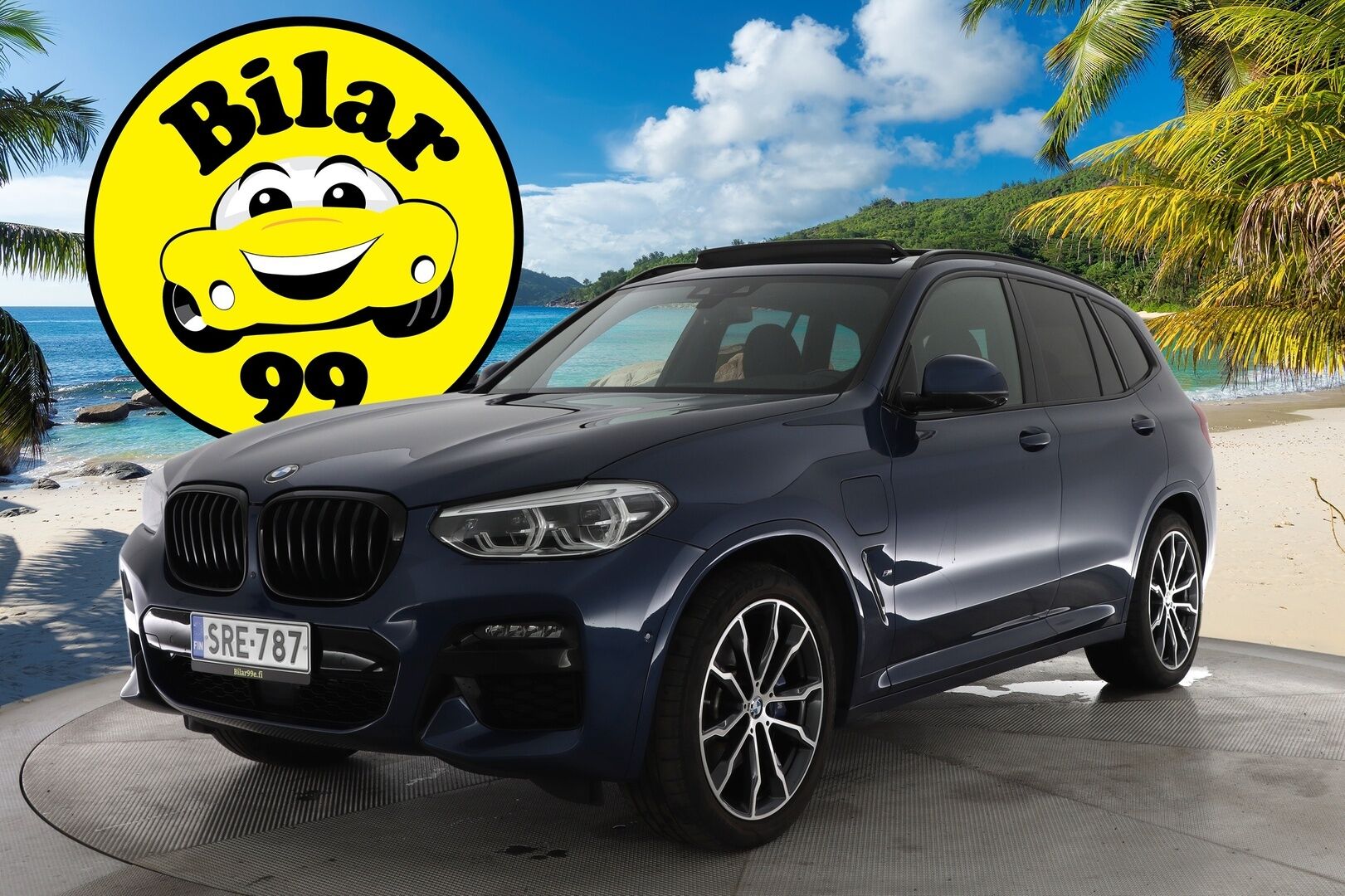 BMW X3 2021 G01 xDrive 30e A Business M Sport - 3,99 % KORKOTARJOUS TÄHÄN AUTOON - *Ilmainen kotiintoimitus!* - * Tulossa myyntiin! / Adapt. Cruise / Kaistavahti / 360-kamera / H&K / Panorama / Nahka / Koukku *