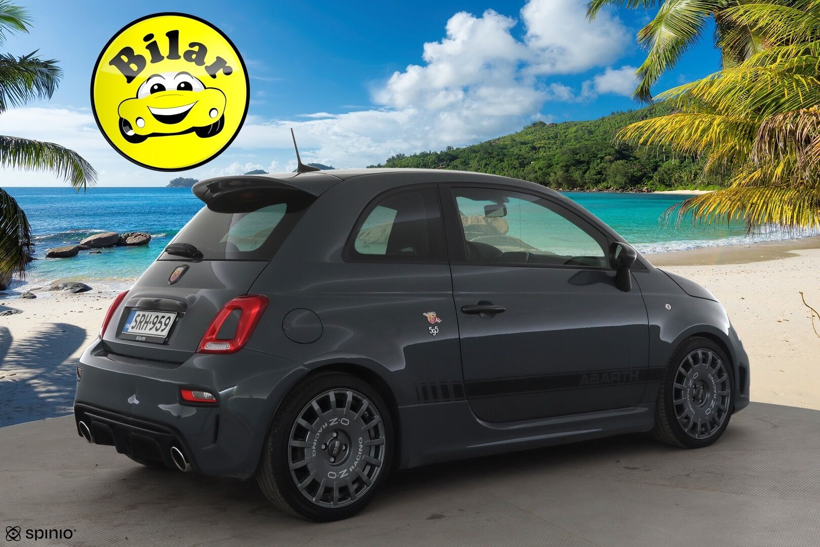 FIAT-ABARTH 500 2021 595 1.4 T-Jet 145 hv Turismo - | OZ Racing alut | Forge intake | Facelift | LED | Digimittaristo | Apple & Android | Bluetooth | Ahtopainemittari | Ilmastointi | 2x renkaat aluin | 