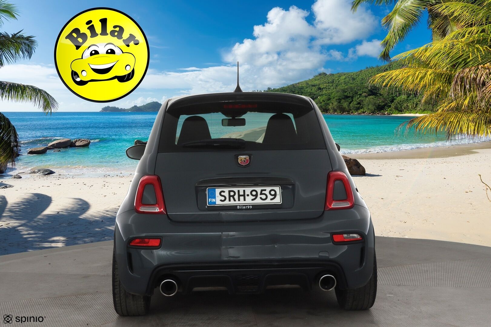 FIAT-ABARTH 500 2021 595 1.4 T-Jet 145 hv Turismo - | OZ Racing alut | Forge intake | Facelift | LED | Digimittaristo | Apple & Android | Bluetooth | Ahtopainemittari | Ilmastointi | 2x renkaat aluin | 