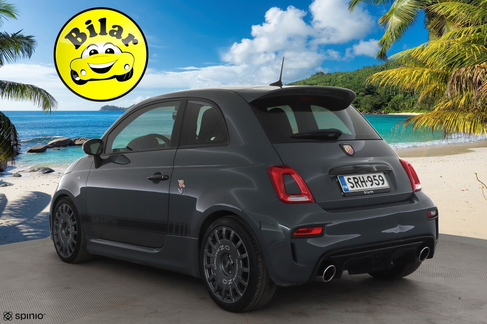 FIAT-ABARTH 500 2021 595 1.4 T-Jet 145 hv Turismo - | OZ Racing alut | Forge intake | Facelift | LED | Digimittaristo | Apple & Android | Bluetooth | Ahtopainemittari | Ilmastointi | 2x renkaat aluin | 
