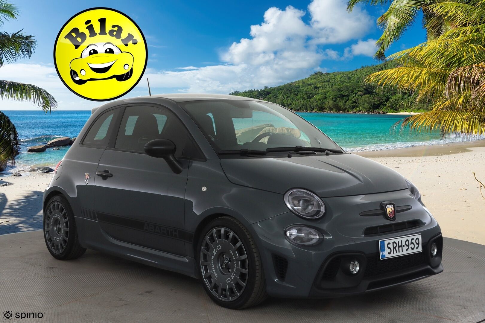 FIAT-ABARTH 500 2021 595 1.4 T-Jet 145 hv Turismo - | OZ Racing alut | Forge intake | Facelift | LED | Digimittaristo | Apple & Android | Bluetooth | Ahtopainemittari | Ilmastointi | 2x renkaat aluin | 