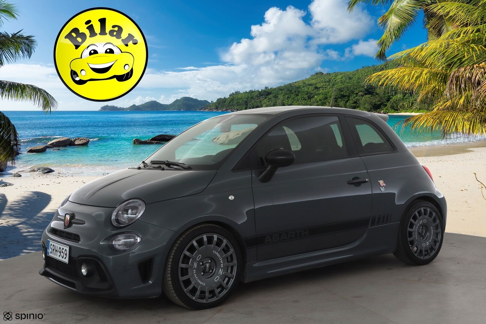 FIAT-ABARTH 500 2021 595 1.4 T-Jet 145 hv Turismo - | OZ Racing alut | Forge intake | Facelift | LED | Digimittaristo | Apple & Android | Bluetooth | Ahtopainemittari | Ilmastointi | 2x renkaat aluin | 