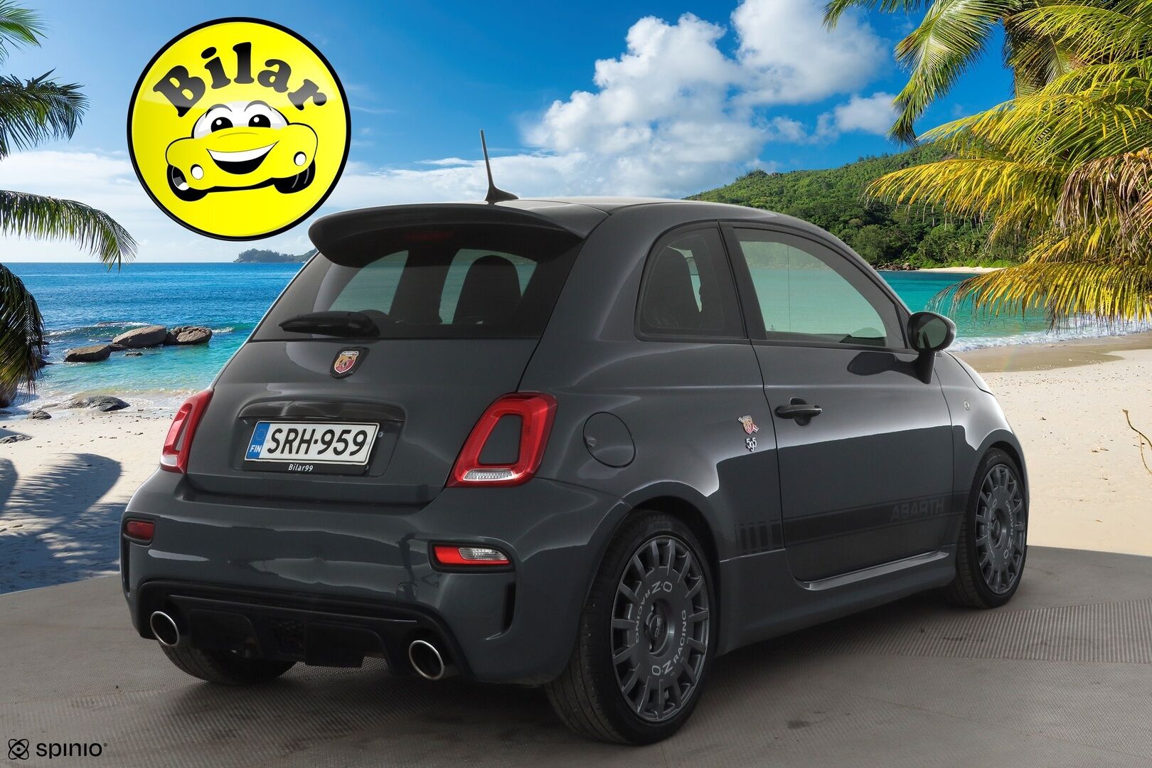 FIAT-ABARTH 500 2021 595 1.4 T-Jet 145 hv Turismo - | OZ Racing alut | Forge intake | Facelift | LED | Digimittaristo | Apple & Android | Bluetooth | Ahtopainemittari | Ilmastointi | 2x renkaat aluin | 