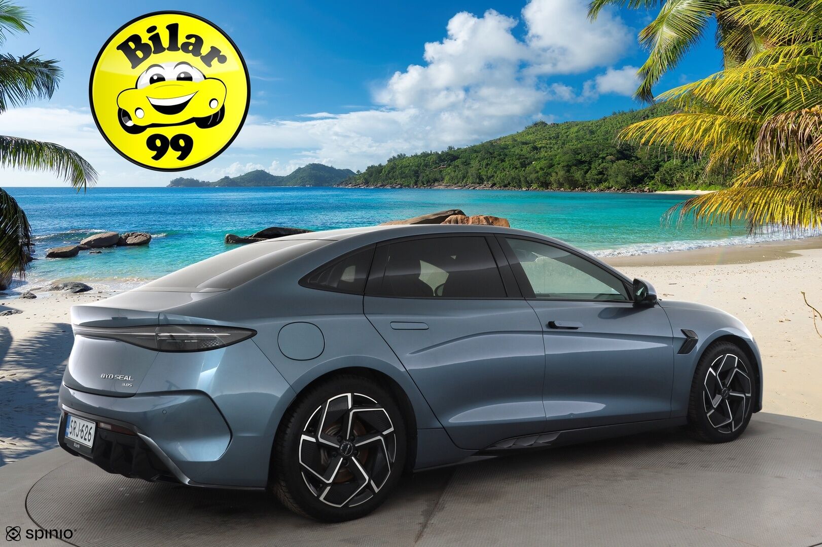 BYD Seal 2024 Excellence * ACC / 360° / Koukku / HUD / ILP / Dynaudio / Panorama / Sähköpenkit / Ilmastoidut nahat / LED / Navi * - Merkkihuollettu