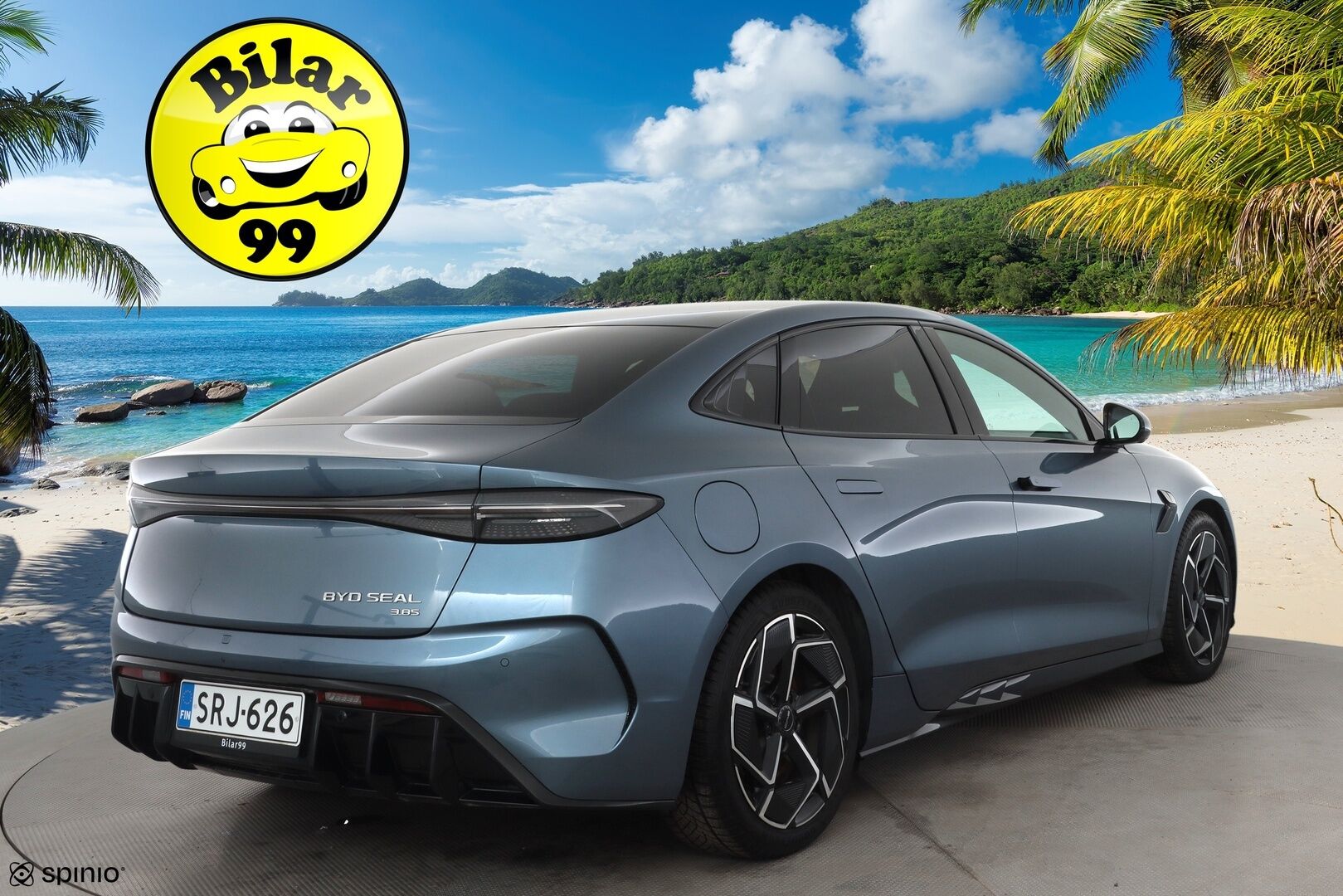 BYD Seal 2024 Excellence * ACC / 360° / Koukku / HUD / ILP / Dynaudio / Panorama / Sähköpenkit / Ilmastoidut nahat / LED / Navi * - Merkkihuollettu