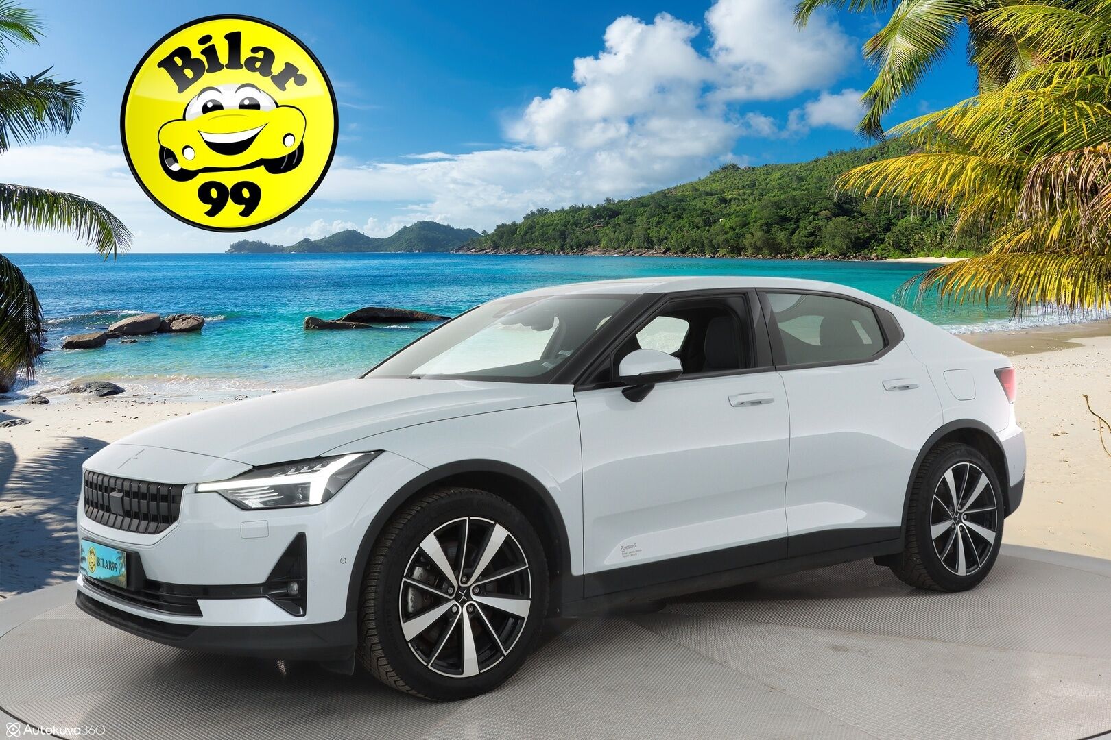POLESTAR 2 2021 Long Range Dual Motor 78kWh  / Pilot&Plus -paketti / 360° Kamera / Harman&Kardon / Pixel LED / Lasikatto / Muistipenkki / KeylessGo / - Pilot&Plus -paketti | 360° Kamera | Harman&Kardon | Pixel LED | Lasikatto | Muistipenkki | KeylessGo