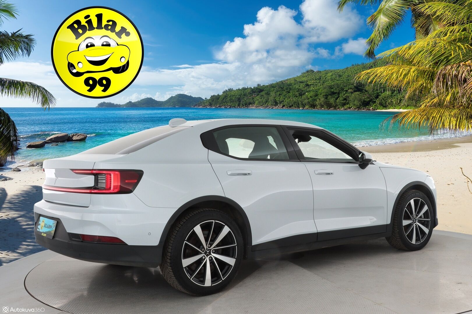 POLESTAR 2 2021 Long Range Dual Motor 78kWh  / Pilot&Plus -paketti / 360° Kamera / Harman&Kardon / Pixel LED / Lasikatto / Muistipenkki / KeylessGo / - Pilot&Plus -paketti | 360° Kamera | Harman&Kardon | Pixel LED | Lasikatto | Muistipenkki | KeylessGo
