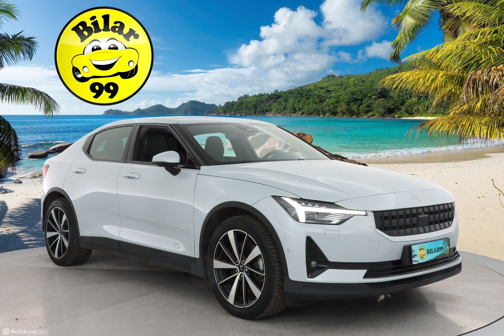POLESTAR 2 2021 Long Range Dual Motor 78kWh  / Pilot&Plus -paketti / 360° Kamera / Harman&Kardon / Pixel LED / Lasikatto / Muistipenkki / KeylessGo / - Pilot&Plus -paketti | 360° Kamera | Harman&Kardon | Pixel LED | Lasikatto | Muistipenkki | KeylessGo
