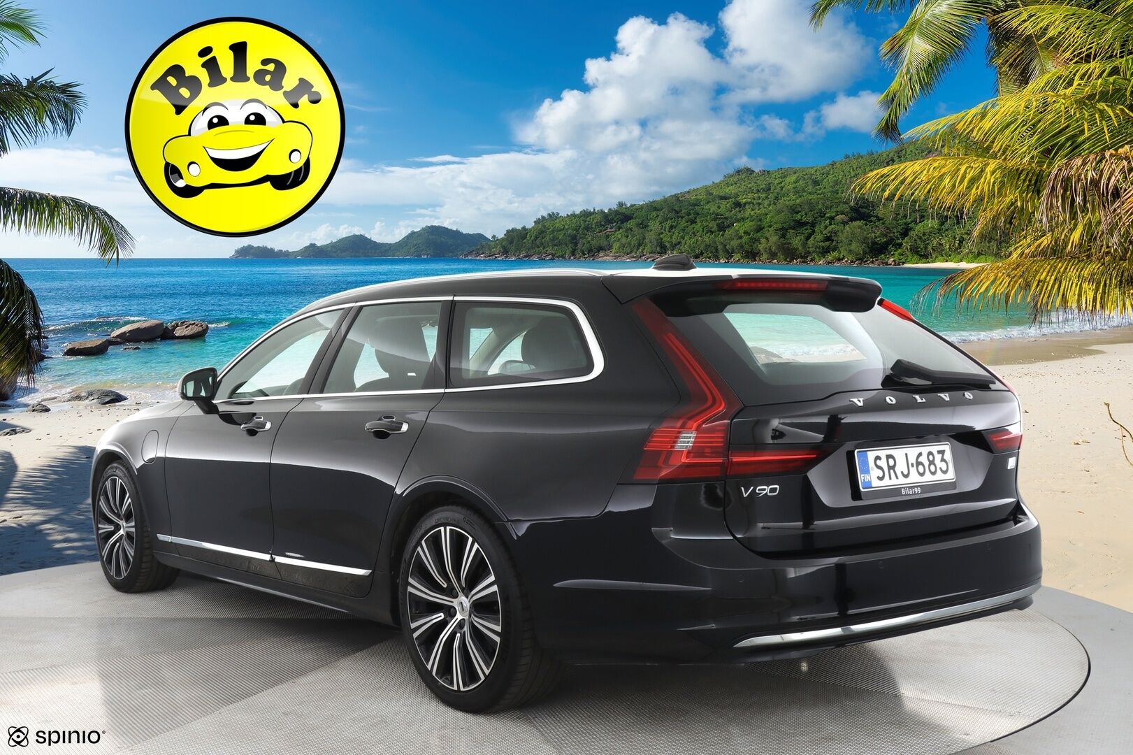Volvo V90 2021 T8 AWD Recharge Inscription - Webasto / Pilot Assist / Harman&Kardon / Sporttinahat Muistilla / Koukku / P-kamera / BLIS / KeylessGo / 