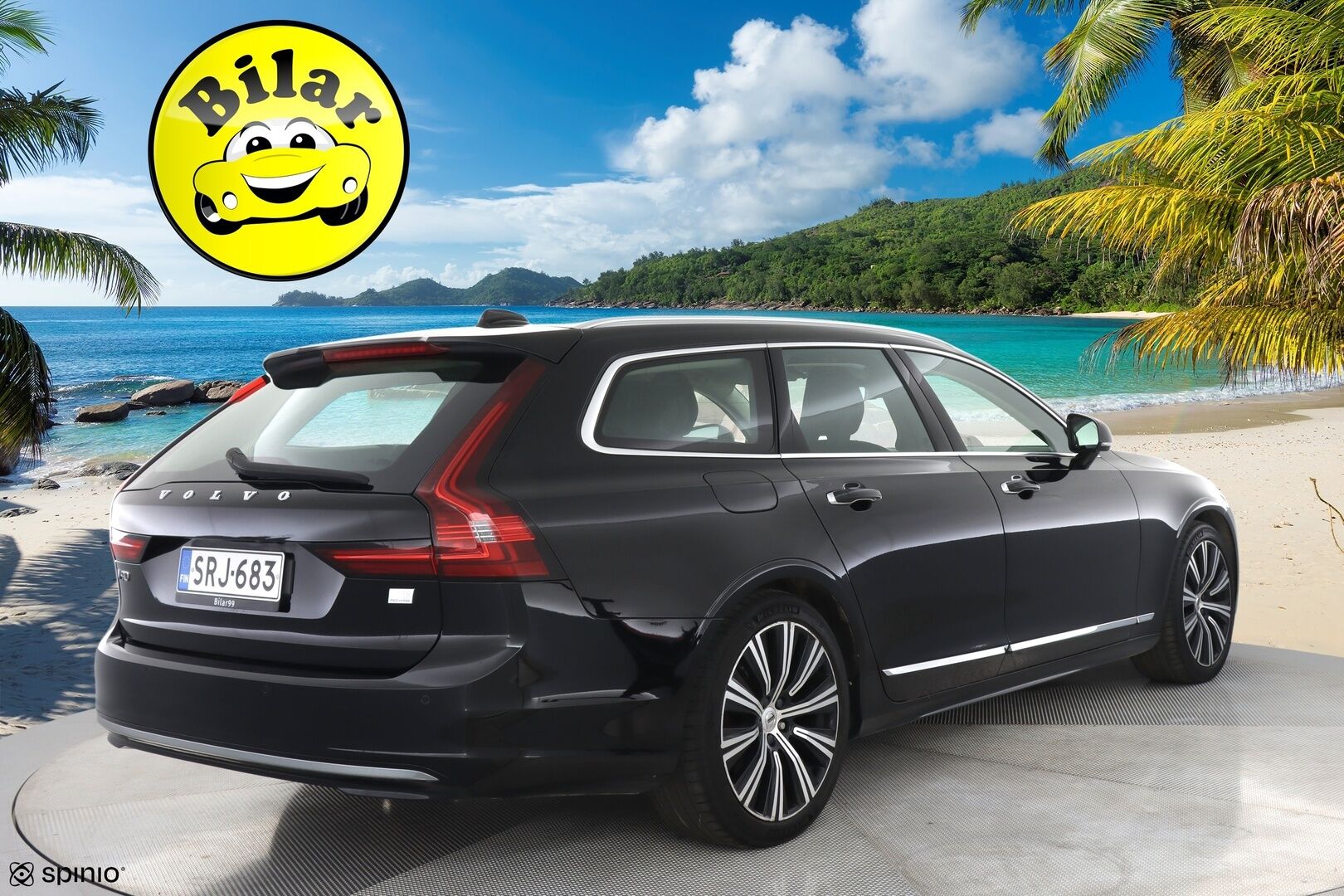Volvo V90 2021 T8 AWD Recharge Inscription - Webasto / Pilot Assist / Harman&Kardon / Sporttinahat Muistilla / Koukku / P-kamera / BLIS / KeylessGo / 