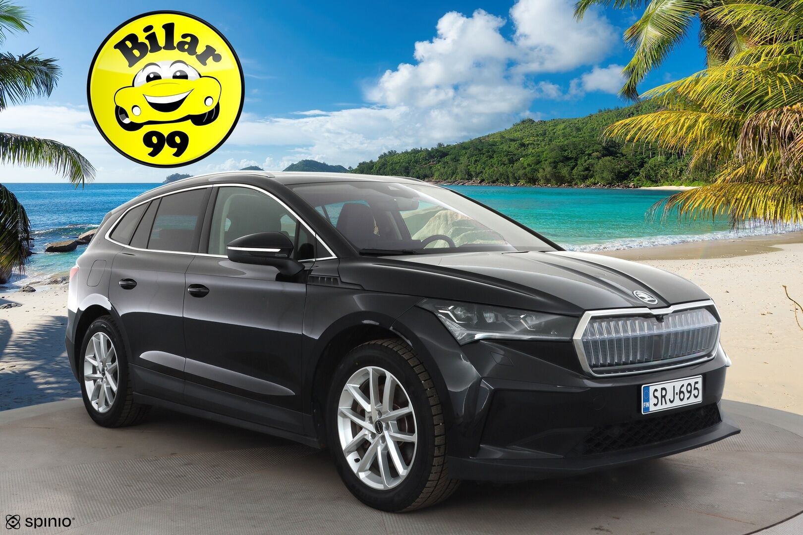 SKODA ENYAQ 2022 80x 4x4 iV Convenience Plus * ACC / ILP / HUD / Koukku / Panorama / 360° / Muistipenkit / Crystal Light Matrix-LED * - Merkkihuollettu / Kahdet Renkaat