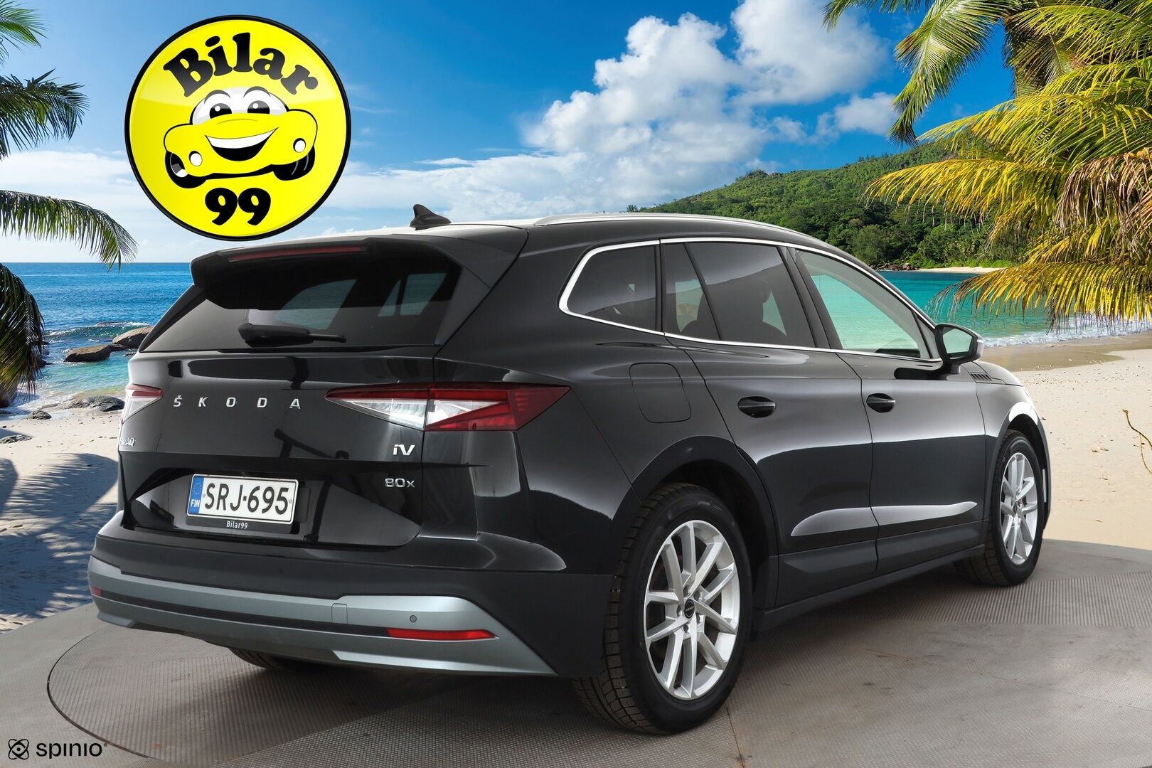 SKODA ENYAQ 2022 80x 4x4 iV Convenience Plus * ACC / ILP / HUD / Koukku / Panorama / 360° / Muistipenkit / Crystal Light Matrix-LED * - Merkkihuollettu / Kahdet Renkaat