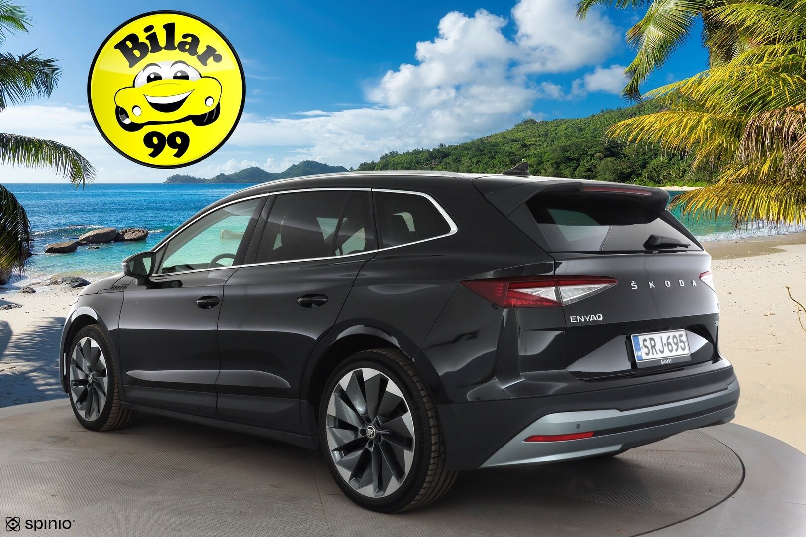 SKODA ENYAQ 2022 80x 4x4 iV Convenience Plus * ACC / ILP / HUD / Koukku / Panorama / 360° / Muistipenkit / Crystal Light Matrix-LED * - Merkkihuollettu / Kahdet Renkaat