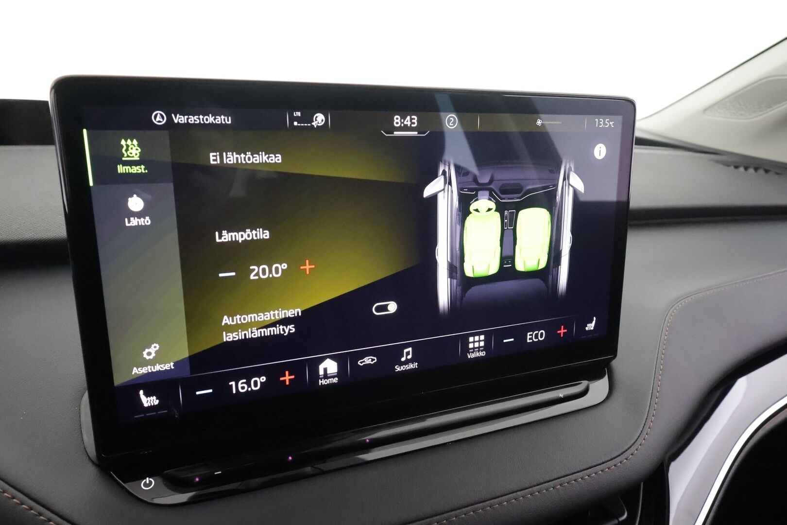 SKODA ENYAQ 2022 80x 4x4 iV Convenience Plus * ACC / ILP / HUD / Koukku / Panorama / 360° / Muistipenkit / Crystal Light Matrix-LED * - Merkkihuollettu / Kahdet Renkaat