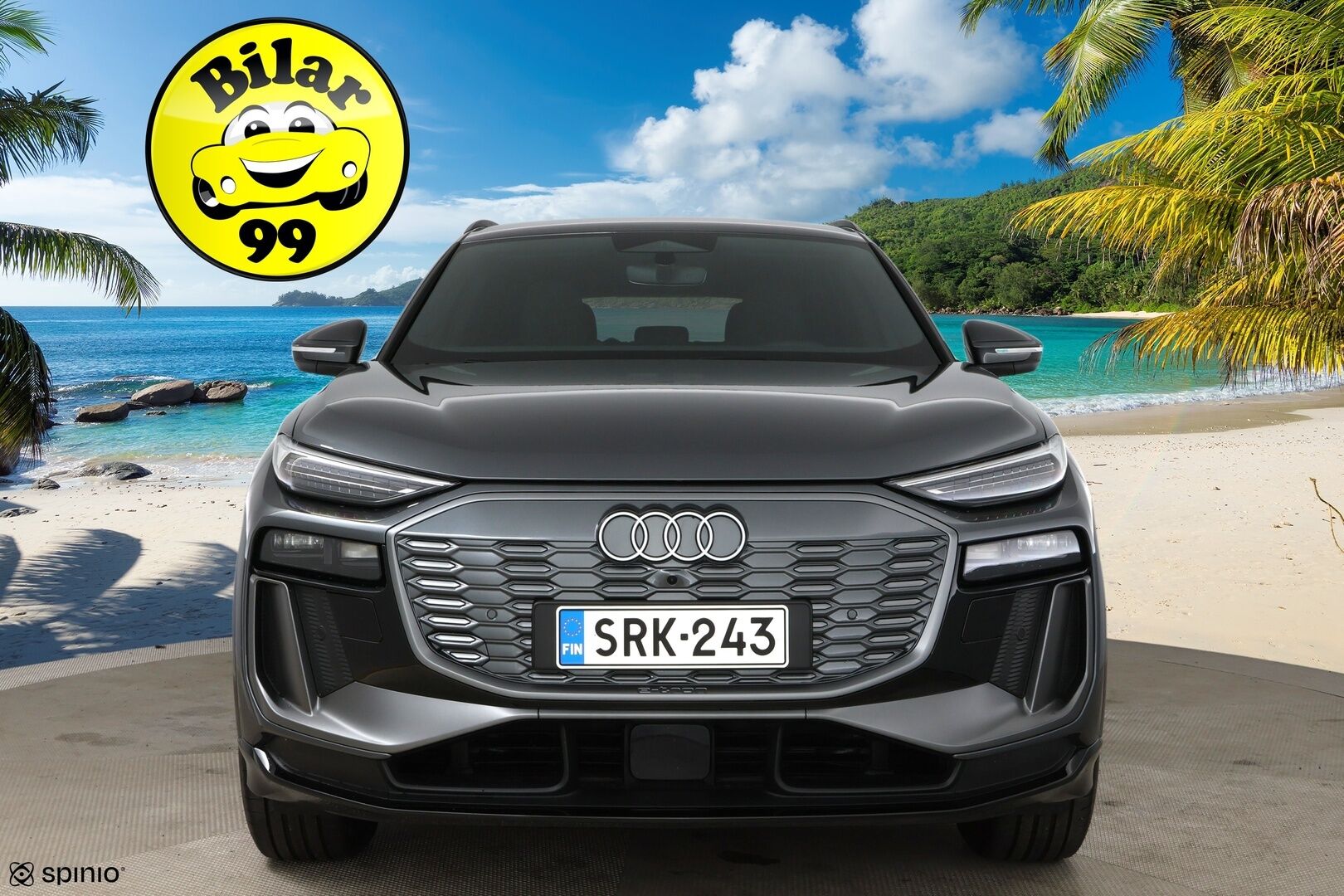 Audi Q6 e-tron 2025 Quattro LE S line / 1. om / Suomi-Auto / Adapt.Vak / 360-Kamera / ILP / KeylessGo / MMI-NAVI - 2,99 % KORKOTARJOUS TÄHÄN AUTOON 7.9. ASTI! - 1. om / Suomi-Auto / Adapt.Vak / Adapt.LED / 360-Kamera / ILP / KeylessGo / MMI-NAVI