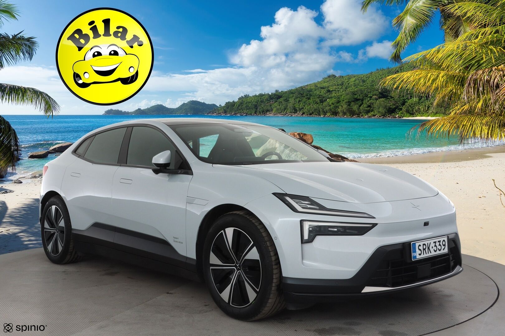 Polestar 4 2024 Long Range Dual Motor 100kwh - |1.Om Suomi-auto | ACC | HUD | H&K | Lasikatto | Ilmastoidut nahat | 360° | ILP | Pixel LED | Hieronta | Keyless | Kahdet renkaat aluvanteilla | Merkkihuollettu|