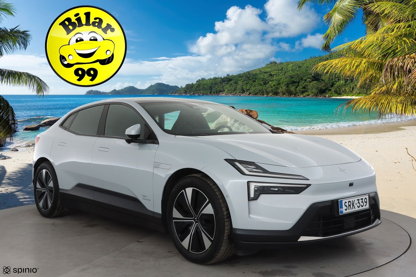 Polestar 4 2024 Long Range Dual Motor 100kwh * ACC / HUD / H&K / Lasikatto / Ilmastoidut nahat / 360° / ILP / Pixel LED / Hieronta / Keyless * - 1.Om Suomi-auto / Kahdet renkaat aluvanteilla / Merkkihuollettu - HULLUT AVAJAISHULINAT KORKOTARJOUS 3,29 %