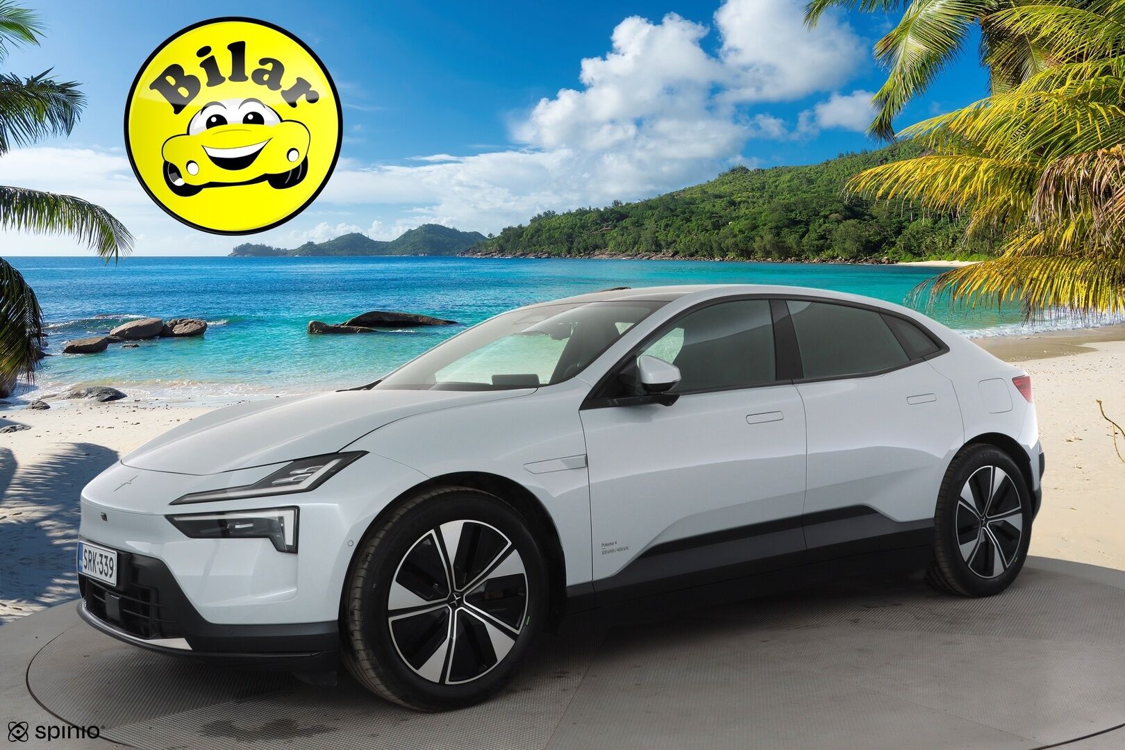 Polestar 4 2024 Long Range Dual Motor 100kwh - |1.Om Suomi-auto | ACC | HUD | H&K | Lasikatto | Ilmastoidut nahat | 360° | ILP | Pixel LED | Hieronta | Keyless | Kahdet renkaat aluvanteilla | Merkkihuollettu|