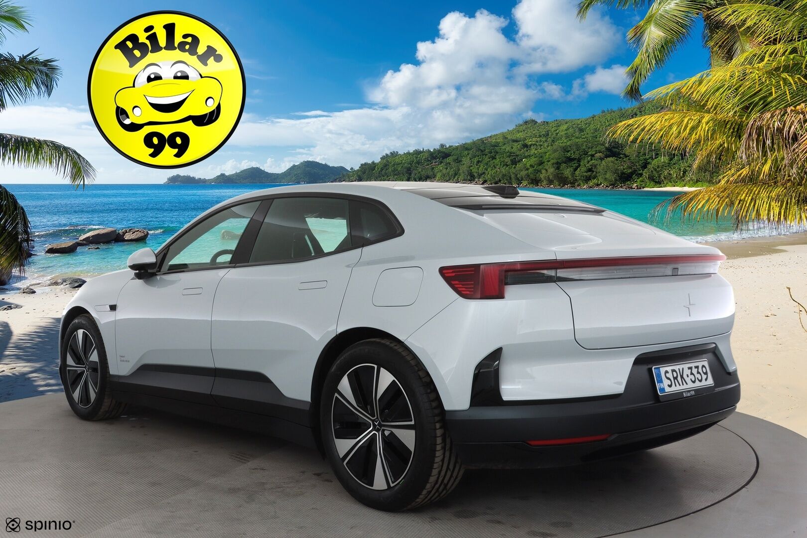 Polestar 4 2024 Long Range Dual Motor 100kwh * ACC / HUD / H&K / Lasikatto / Ilmastoidut nahat / 360° / ILP / Pixel LED / Hieronta / Keyless * - 1.Om Suomi-auto / Kahdet renkaat aluvanteilla / Merkkihuollettu - HULLUT AVAJAISHULINAT KORKOTARJOUS 3,29 %