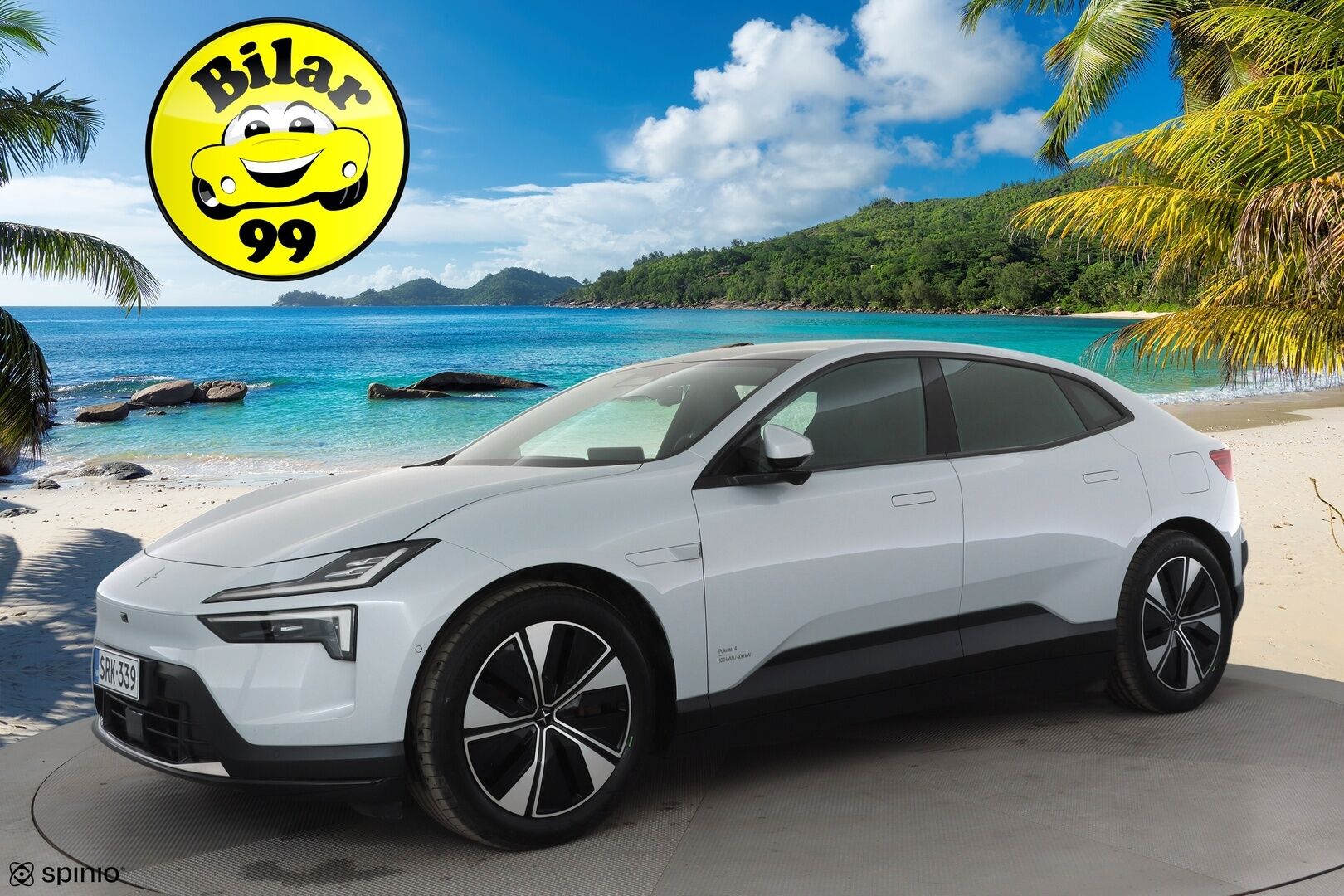 Polestar 4 2024 Long Range Dual Motor 100kwh * ACC / HUD / H&K / Lasikatto / Ilmastoidut nahat / 360° / ILP / Pixel LED / Hieronta / Keyless * - 1.Om Suomi-auto / Kahdet renkaat aluvanteilla / Merkkihuollettu - HULLUT AVAJAISHULINAT KORKOTARJOUS 3,29 %