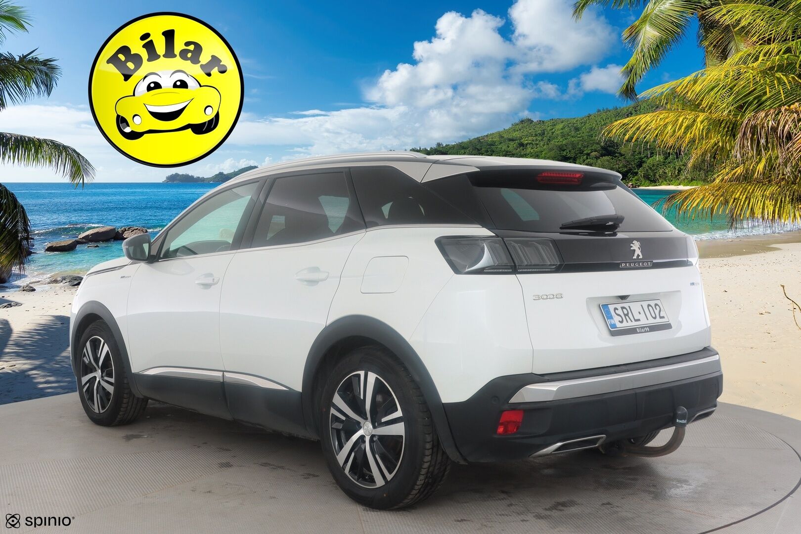 Peugeot 3008 2021 GT Hybrid4 300 EAT8-automaatti - | ACC | Koukku | Focal | Muistipenkki hieronnalla | Nahka-alcantara | Keyless | LED | P.kamera | Apple & Android | Lane Assist | BSM | 2x renkaat aluin | 