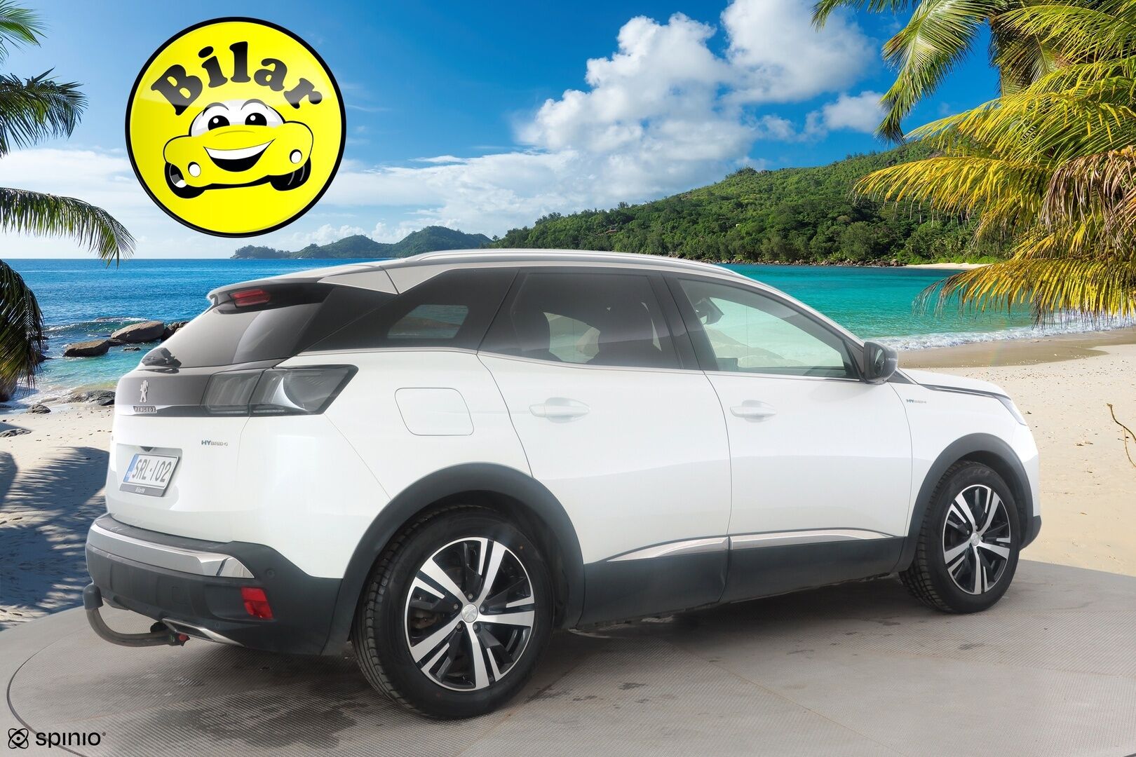 Peugeot 3008 2021 GT Hybrid4 300 EAT8-automaatti - | ACC | Koukku | Focal | Muistipenkki hieronnalla | Nahka-alcantara | Keyless | LED | P.kamera | Apple & Android | Lane Assist | BSM | 2x renkaat aluin | 