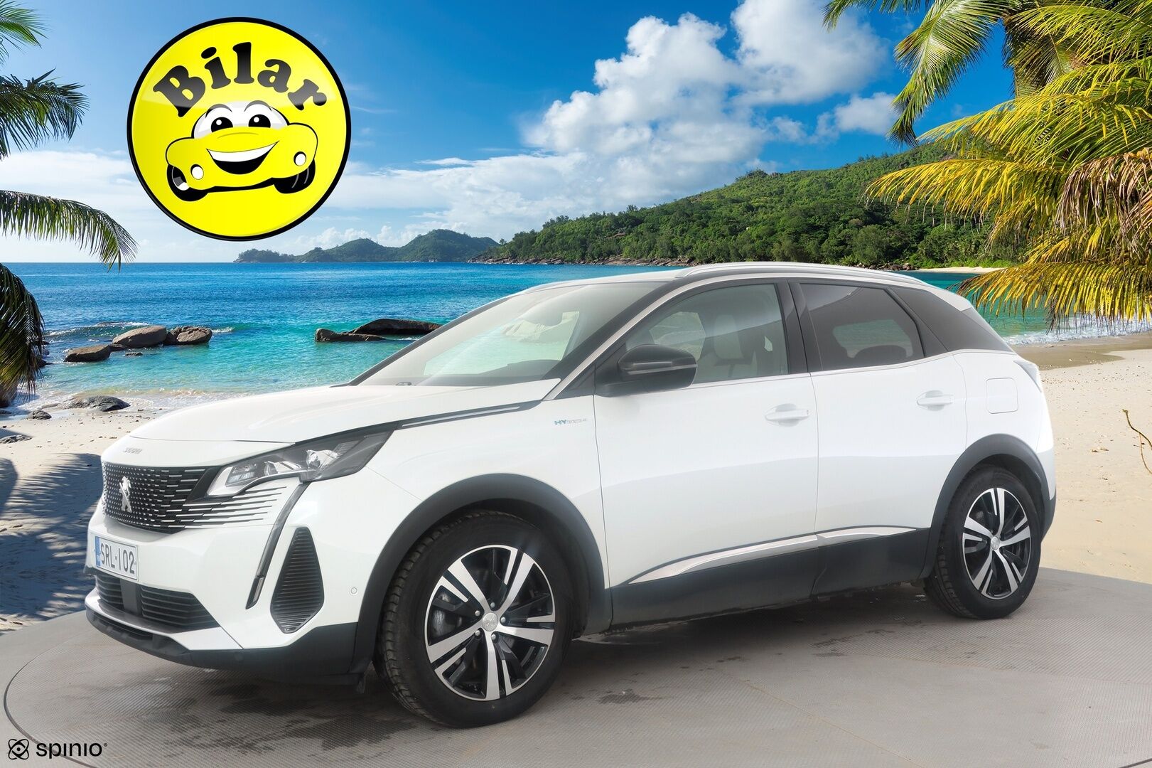 Peugeot 3008 2021 GT Hybrid4 300 EAT8-automaatti - | ACC | Koukku | Focal | Muistipenkki hieronnalla | Nahka-alcantara | Keyless | LED | P.kamera | Apple & Android | Lane Assist | BSM | 2x renkaat aluin | 