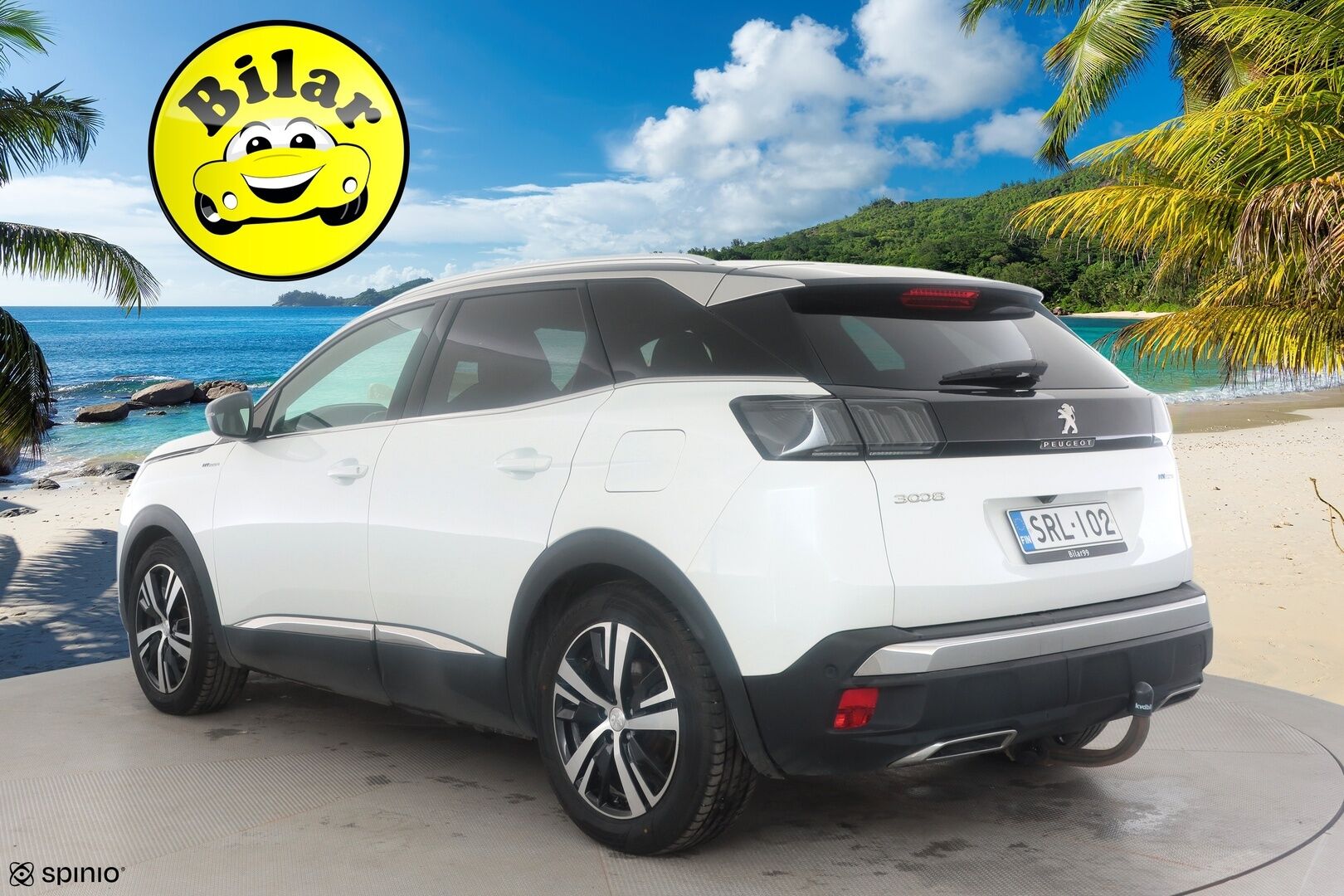 Peugeot 3008 2021 GT Hybrid4 300 EAT8-automaatti - | ACC | Koukku | Focal | Muistipenkki hieronnalla | Nahka-alcantara | Keyless | LED | P.kamera | Apple & Android | Lane Assist | BSM | 2x renkaat aluin | 