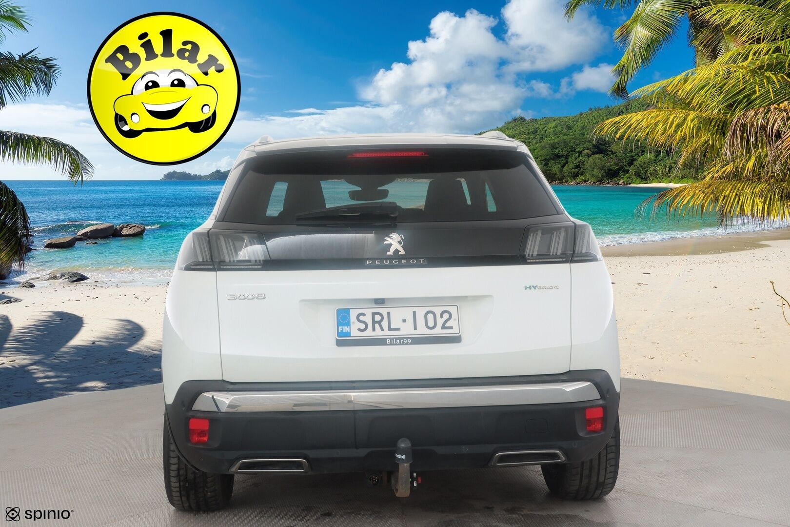 Peugeot 3008 2021 GT Hybrid4 300 EAT8-automaatti - | ACC | Koukku | Focal | Muistipenkki hieronnalla | Nahka-alcantara | Keyless | LED | P.kamera | Apple & Android | Lane Assist | BSM | 2x renkaat aluin | 