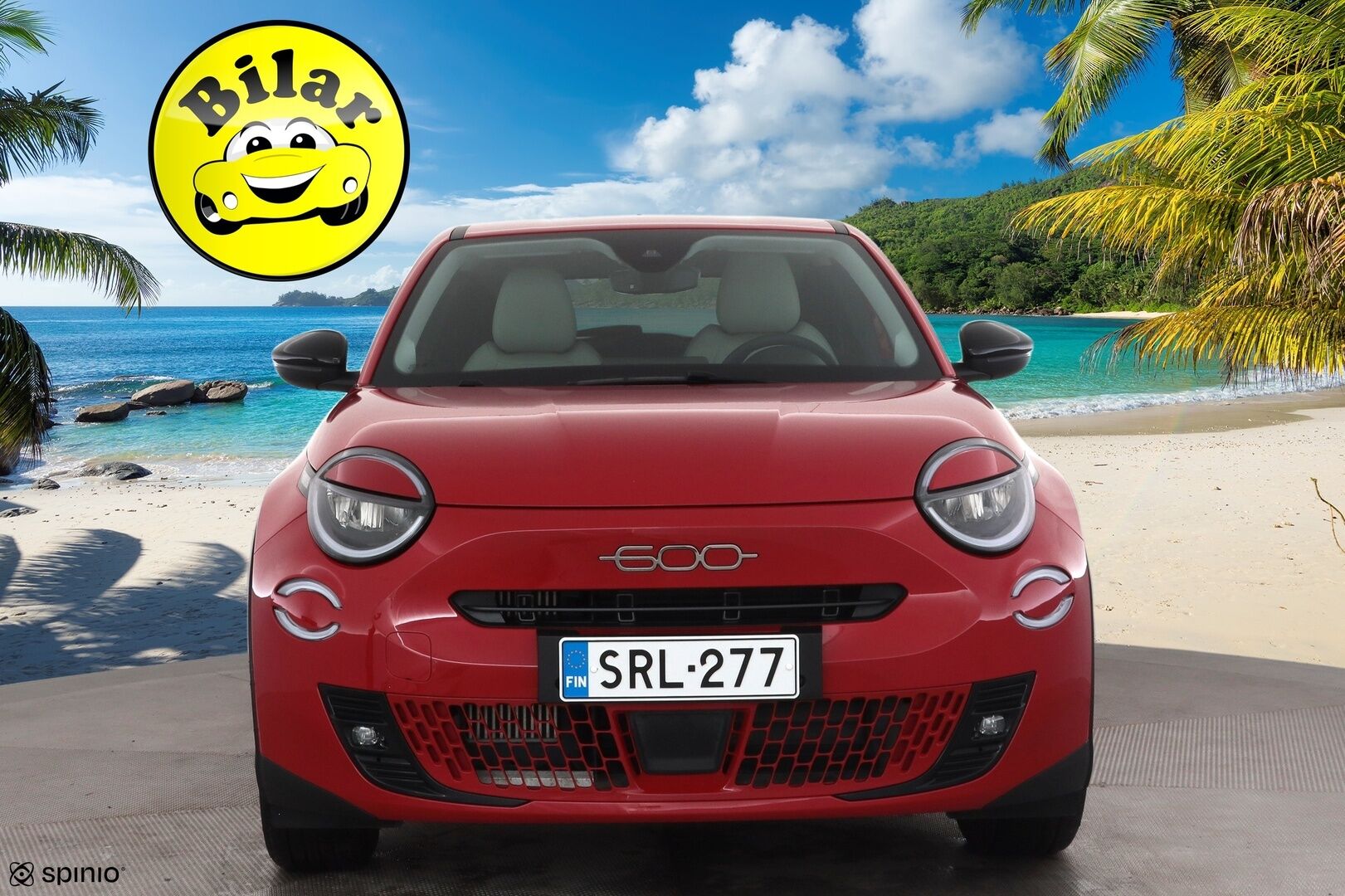 Fiat 600 2025 Hybrid Automaatti Summer Edition - | Vakkari | LED | Digimittaristo | Ambient Light | Lane Assist | Hätäjarrutusavustin | Apple & Android | 2x renkaat aluin | Merkkihuollettu |