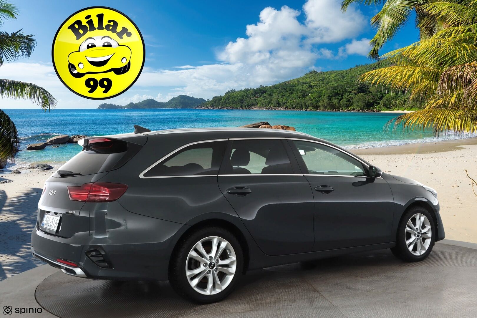 Kia Ceed 2022 1,6 GDI Plug-In Hybrid Business Premium SW DCT * ACC / P.kamera / Muistipenkki / Navi / Ilmastoidut nahat / Panorama * - Keyless / Kahdet renkaat aluvanteilla / Merkkihuollettu