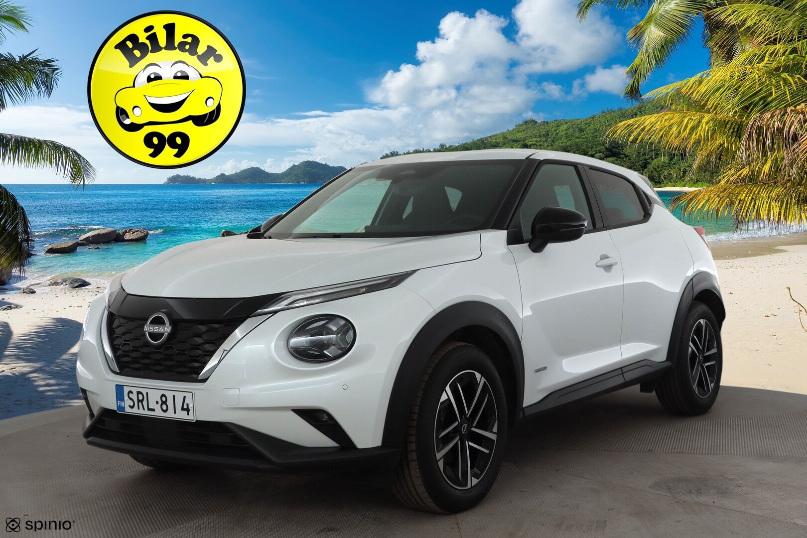 Nissan Juke 2025 DIG-T 143HP 4AMT N-Connecta + Navi HEV MY24 SL *Vakionopeudensäädin / Kamera / LED / Navi / KeylessGo / Puolinahat* - 1.Om Suomi-auto / Kahdet Renkaat  + Vanteet / Alvillinen