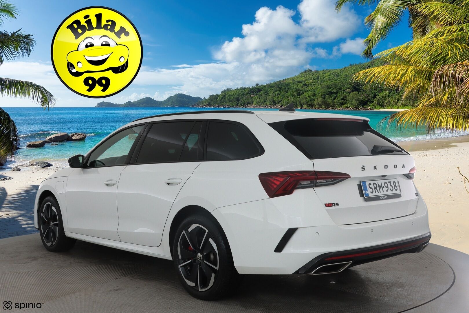 Skoda Octavia 2023 Combi 1.4 TSI PHEV RS iV DSG *ACC / Matrix LED / Webasto / Koukku / Sporttipenkit / Navi / P.kamera / KeylessGo* - Kahdet renkaat aluvanteilla