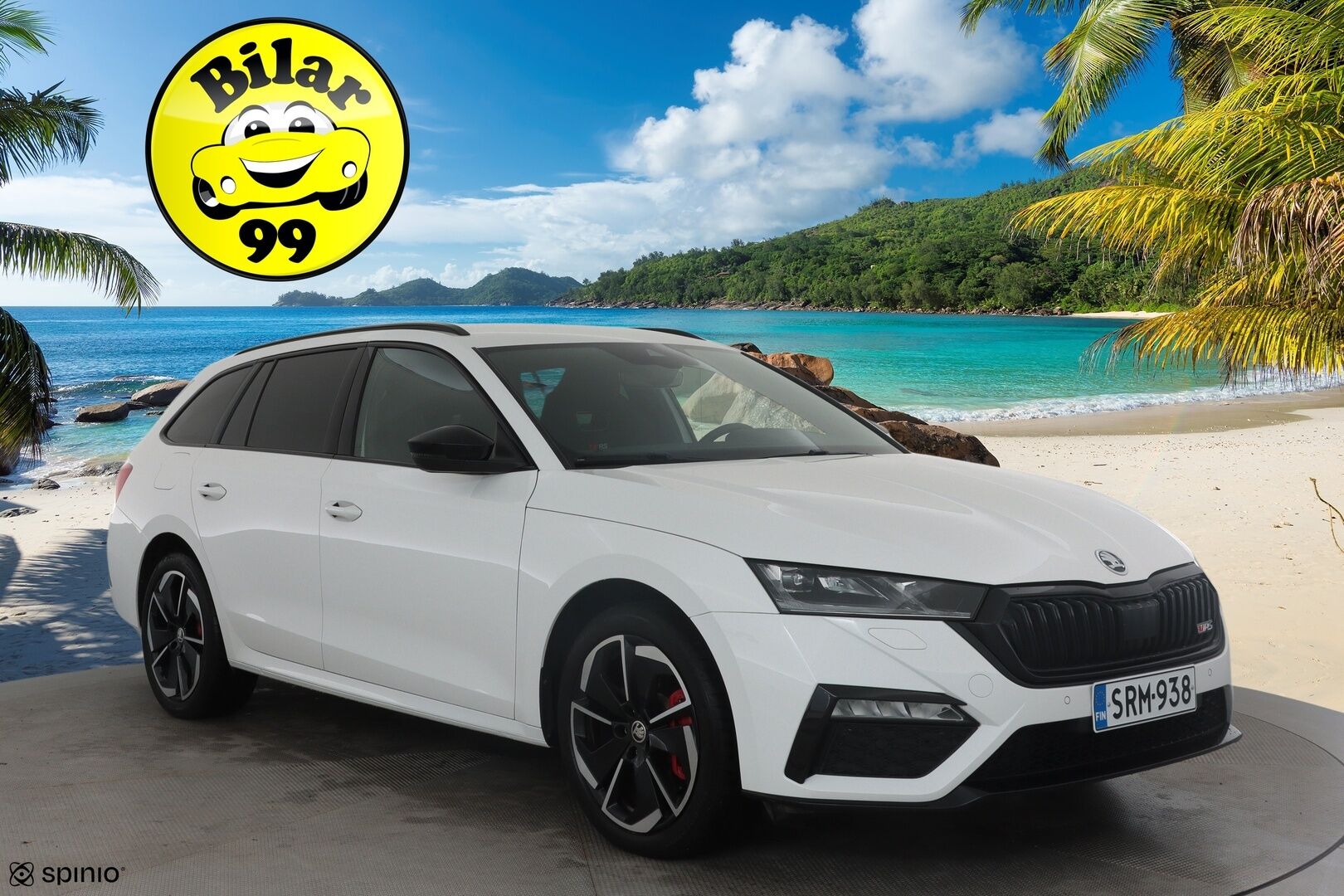 Skoda Octavia 2023 Combi 1.4 TSI PHEV RS iV DSG *ACC / Matrix LED / Webasto / Koukku / Sporttipenkit / Navi / P.kamera / KeylessGo* - Kahdet renkaat aluvanteilla