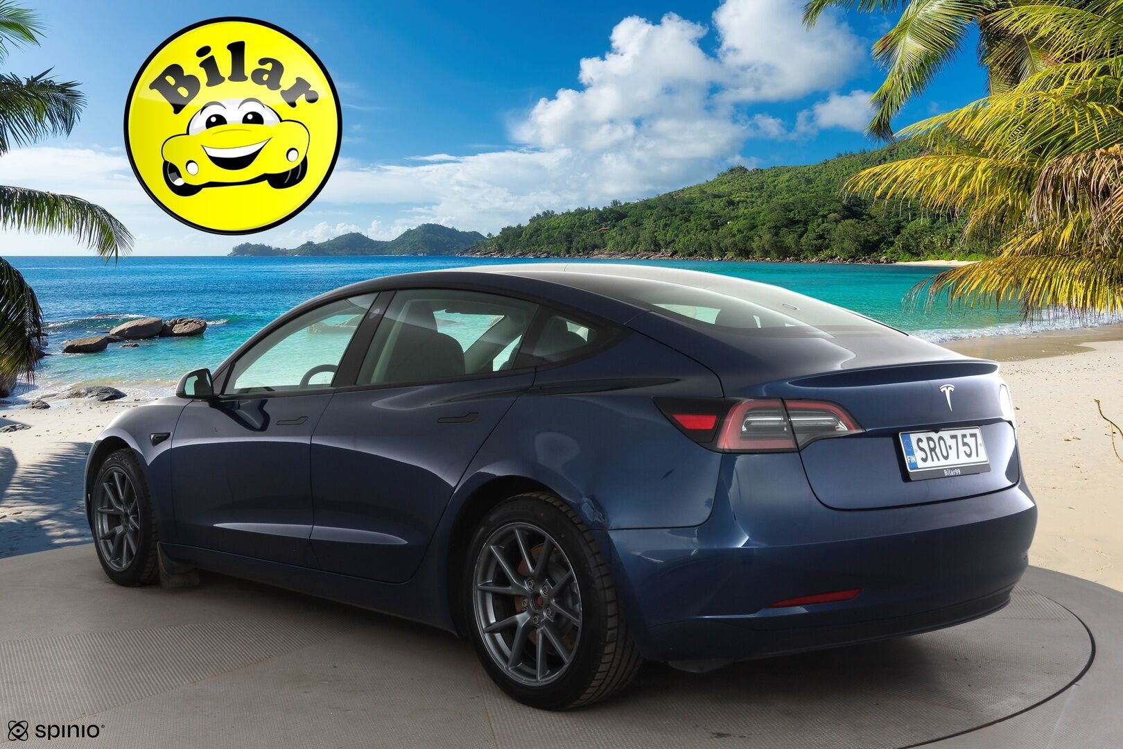 Tesla Model 3 2023 Standard Range Plus - | ACC | ILP | EAP | Matrix-LED | Ryzen | Lasikatto | Nahkaverhoilu | Muistipenkki | P.kamera | Lämm. ratti | Lämm. takapenkit | 2x renkaat aluin |