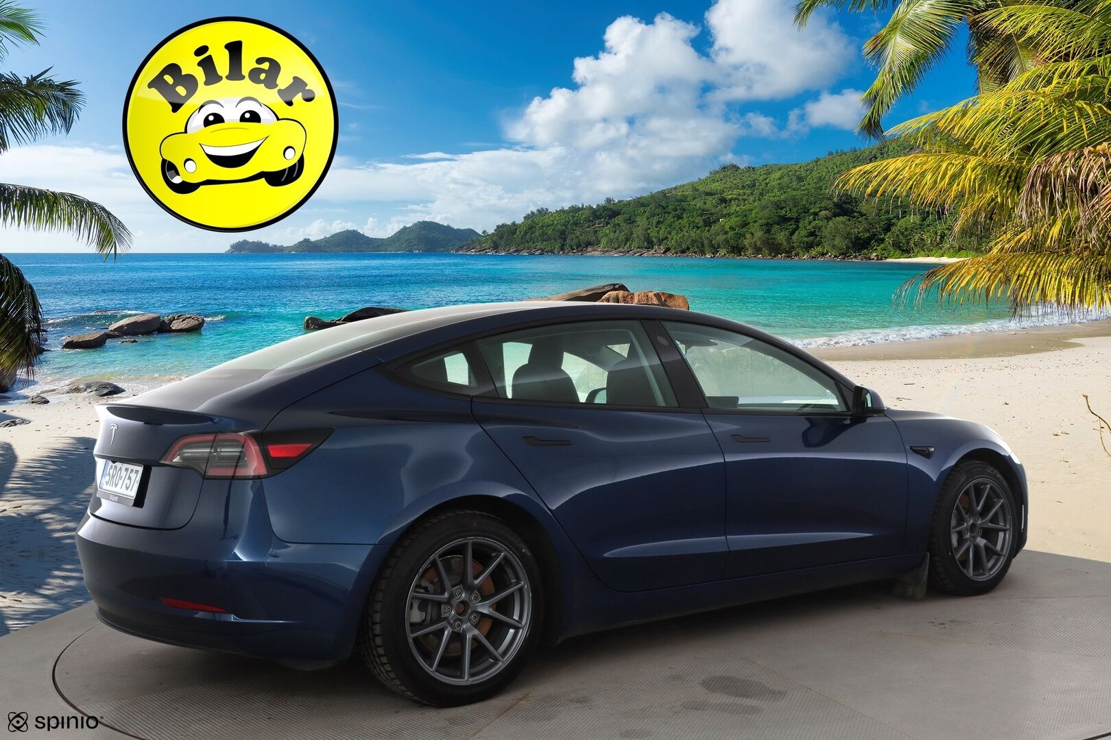 Tesla Model 3 2023 Standard Range Plus - | ACC | ILP | EAP | Matrix-LED | Ryzen | Lasikatto | Nahkaverhoilu | Muistipenkki | P.kamera | Lämm. ratti | Lämm. takapenkit | 2x renkaat aluin |