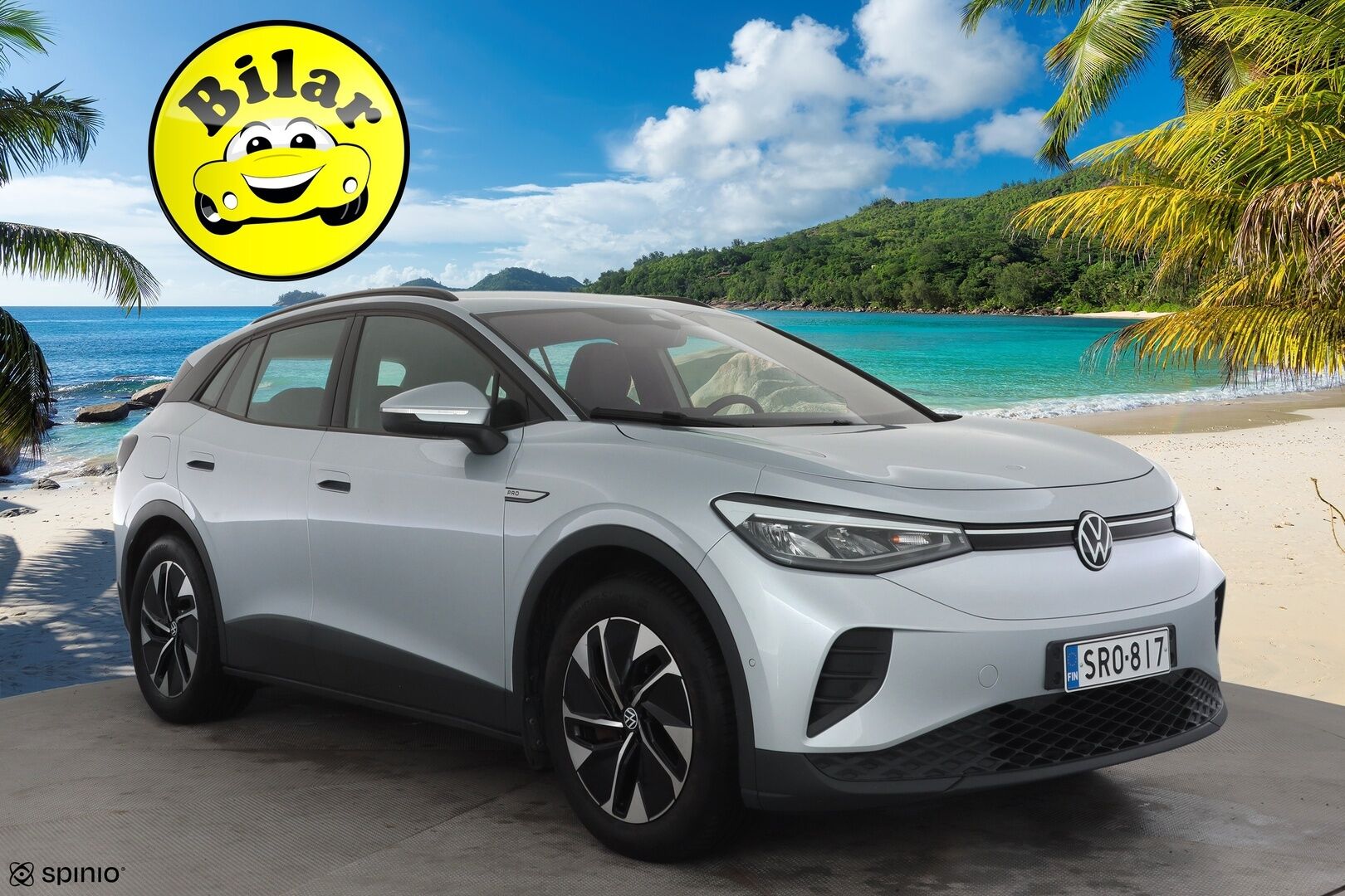 Volkswagen ID.4 2022 Pro Performance 150 kW, akku 77 kWh - | ILP | Koukku | ACC | LED | P.kamera | Hierovat Sporttipenkit Muistilla | Navi | Kaistavahti | Keyless | Merkkihuollot | Kahdet renkaat |