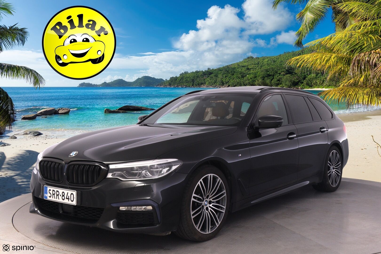BMW 530 2018 G31 Touring 530i A xDrive M Sport - | ACC | PA-Lämmitin | DA+ | Harman/Kardon | P.Kamera | Panoraama | HUD | Comfort Access | S.koukku | Nahkaverhoilu