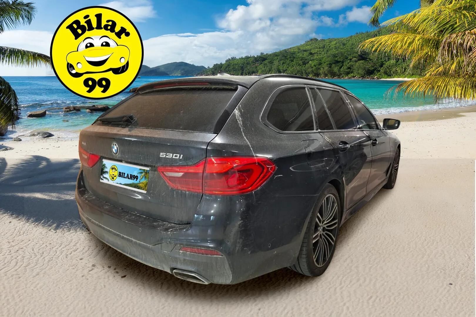 BMW 530 2018 G31 Touring 530i A xDrive M Sport - ACC | PA-Lämmitin | DA+ | Harman/Kardon | P.Kamera | Panoraama | HUD | Comfort Access | S.koukku | Nahkaverhoilu