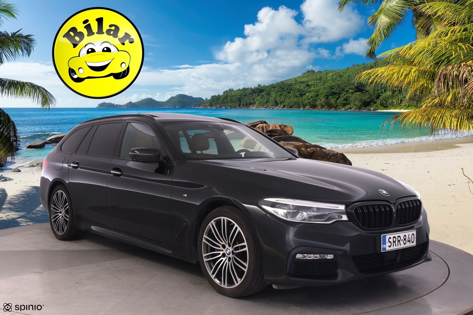 BMW 530 2018 G31 Touring 530i A xDrive M Sport - | ACC | PA-Lämmitin | DA+ | Harman/Kardon | P.Kamera | Panoraama | HUD | Comfort Access | S.koukku | Nahkaverhoilu