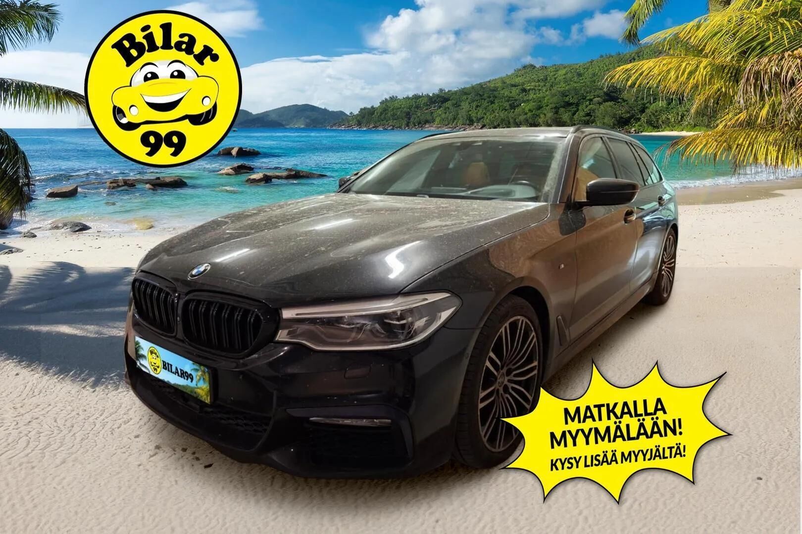 BMW 530 2018 G31 Touring 530i A xDrive M Sport - ACC | PA-Lämmitin | DA+ | Harman/Kardon | P.Kamera | Panoraama | HUD | Comfort Access | S.koukku | Nahkaverhoilu
