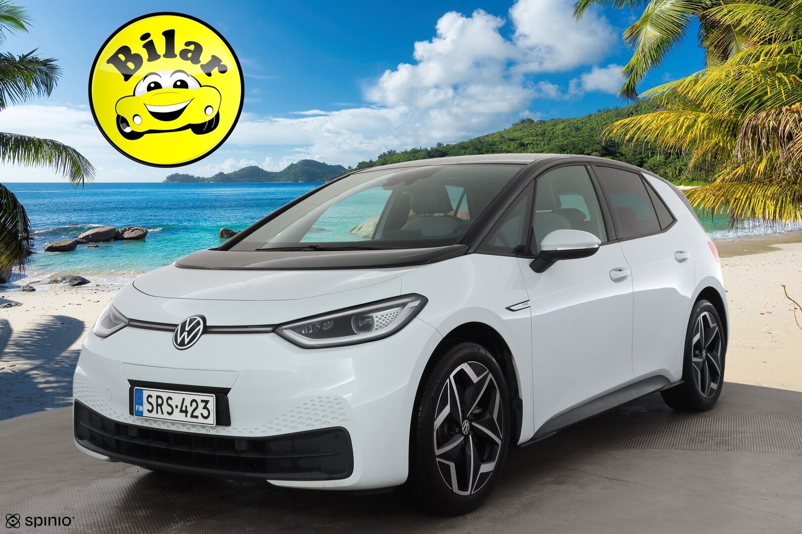 Volkswagen ID.3 2021 Pro Performance Max 150 kW, akku 58 kWh - | ACC | DCC | Sähköpenkit hieronnalla | Lasikatto | IQ.Light | P.kamera | Keyless | Travel Assist | Side Assist | Lämm. ratti | Merkkihuollettu | 