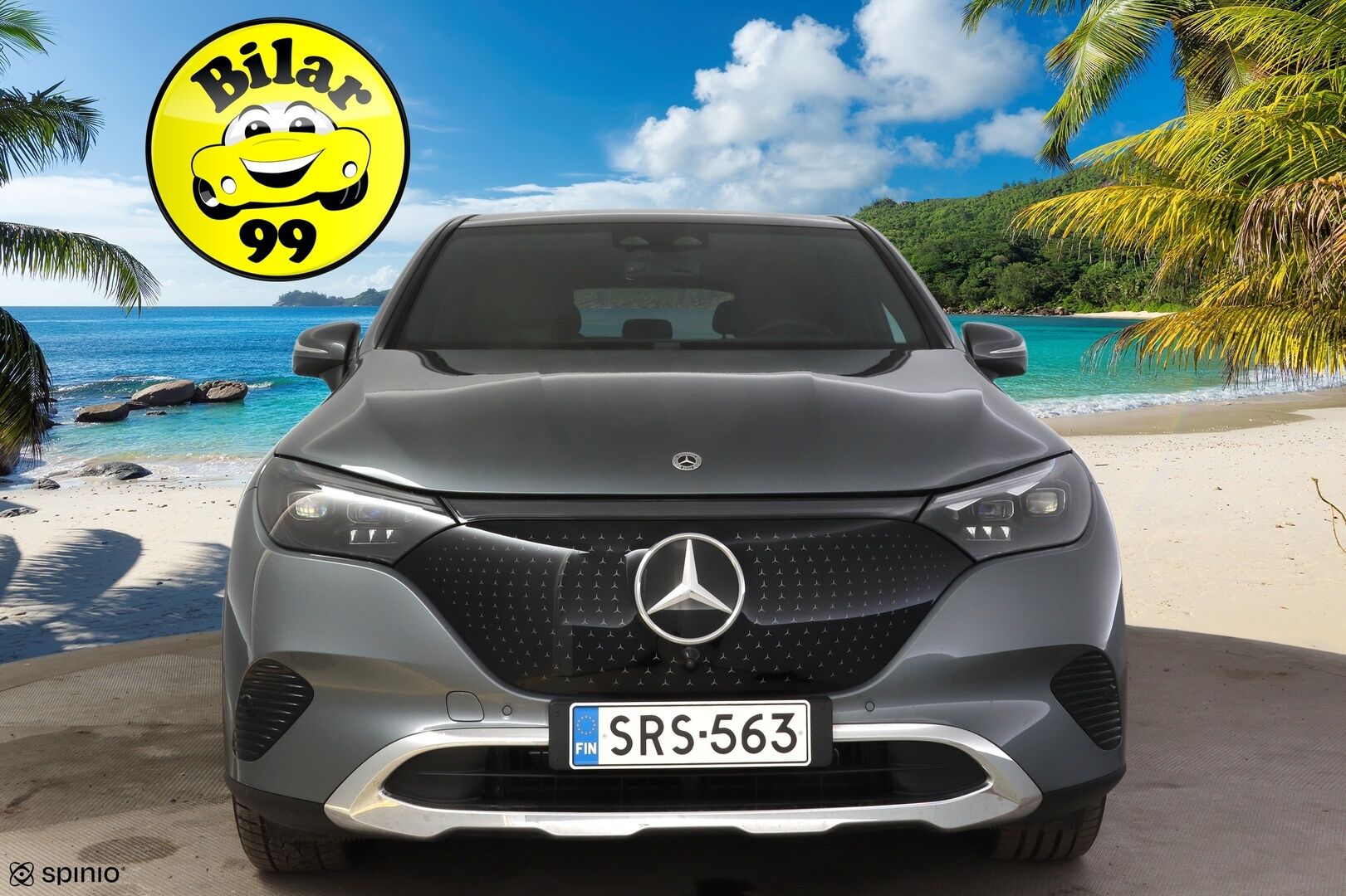 MERCEDES-BENZ EQE SUV 2024 350 4MATIC SUV * Adapt.Vakkari / Burmester / Muistipenkit / Digital Led-ajovalot / Peruutuskamera 360 / Panoraama * - 2x GoodYear Renkaat Ja Vanteet - HULLUT AVAJAISHULINAT KORKOTARJOUS 3,29 %