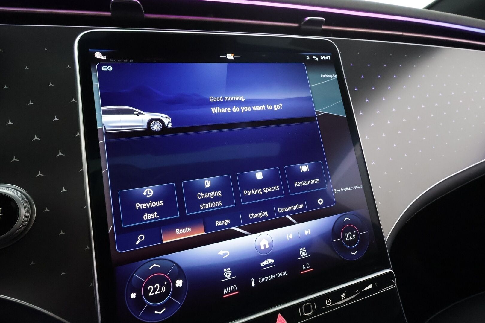 MERCEDES-BENZ EQE SUV 2024 350 4MATIC SUV * Adapt.Vakkari / Burmester / Muistipenkit / Digital Led-ajovalot / Peruutuskamera 360 / Panoraama * - 2x GoodYear Renkaat Ja Vanteet - HULLUT AVAJAISHULINAT KORKOTARJOUS 3,29 %