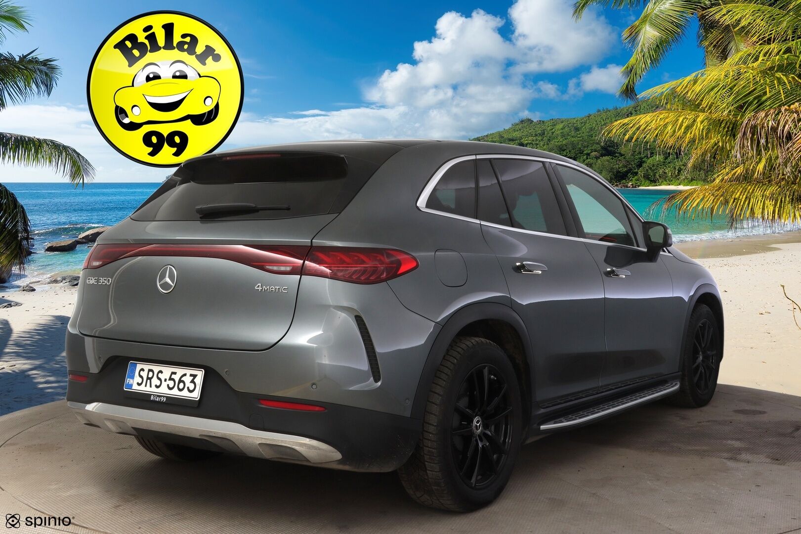 MERCEDES-BENZ EQE SUV 2024 350 4MATIC SUV * Adapt.Vakkari / Burmester / Muistipenkit / Digital Led-ajovalot / Peruutuskamera 360 / Panoraama * - 2x GoodYear Renkaat Ja Vanteet - HULLUT AVAJAISHULINAT KORKOTARJOUS 3,29 %