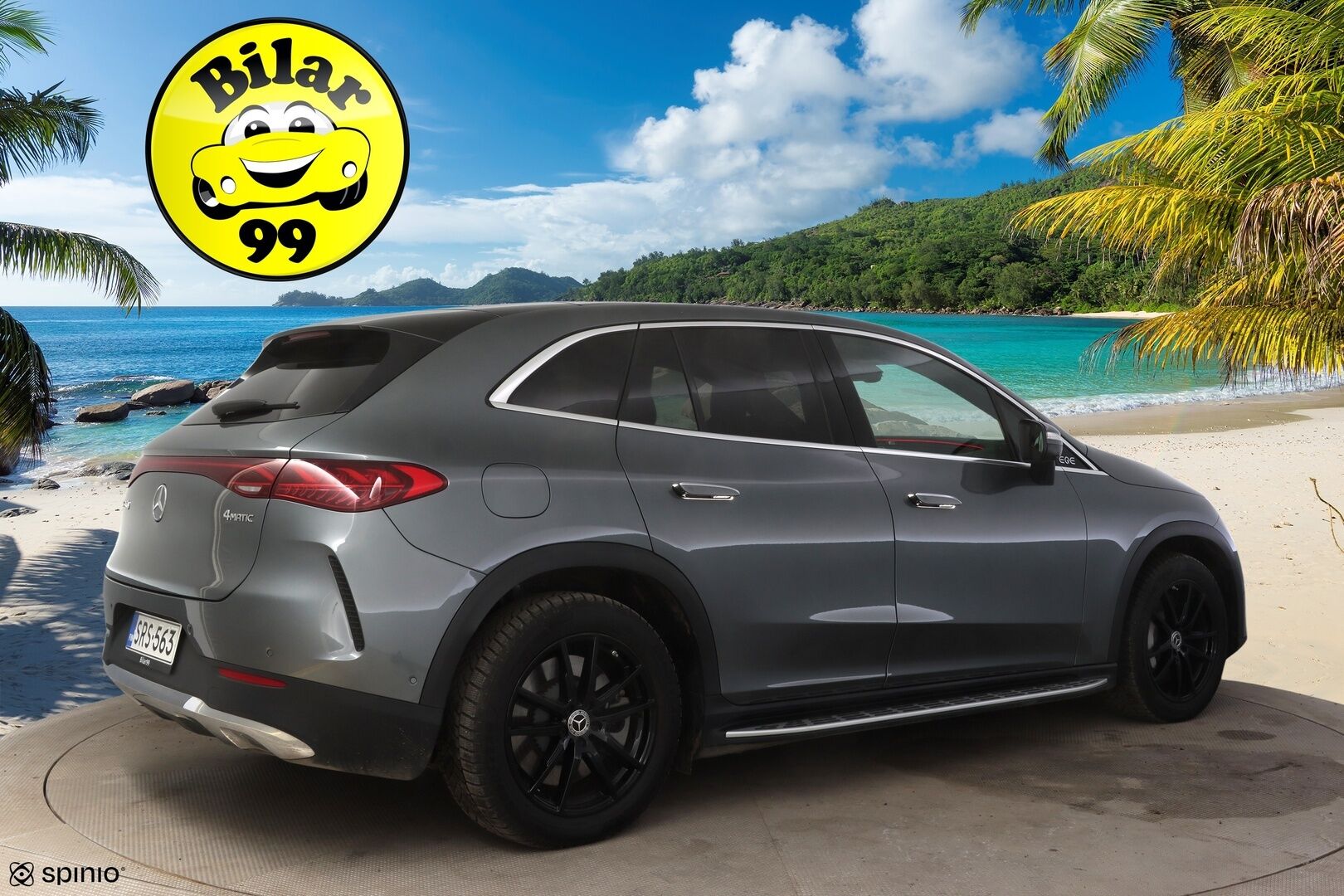 MERCEDES-BENZ EQE SUV 2024 350 4MATIC SUV * Adapt.Vakkari / Burmester / Muistipenkit / Digital Led-ajovalot / Peruutuskamera 360 / Panoraama * - 2x GoodYear Renkaat Ja Vanteet - HULLUT AVAJAISHULINAT KORKOTARJOUS 3,29 %