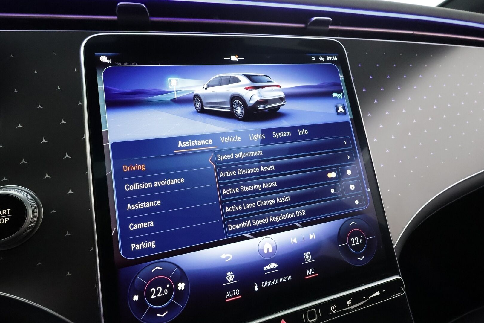 MERCEDES-BENZ EQE SUV 2024 350 4MATIC SUV * Adapt.Vakkari / Burmester / Muistipenkit / Digital Led-ajovalot / Peruutuskamera 360 / Panoraama * - 2x GoodYear Renkaat Ja Vanteet - HULLUT AVAJAISHULINAT KORKOTARJOUS 3,29 %