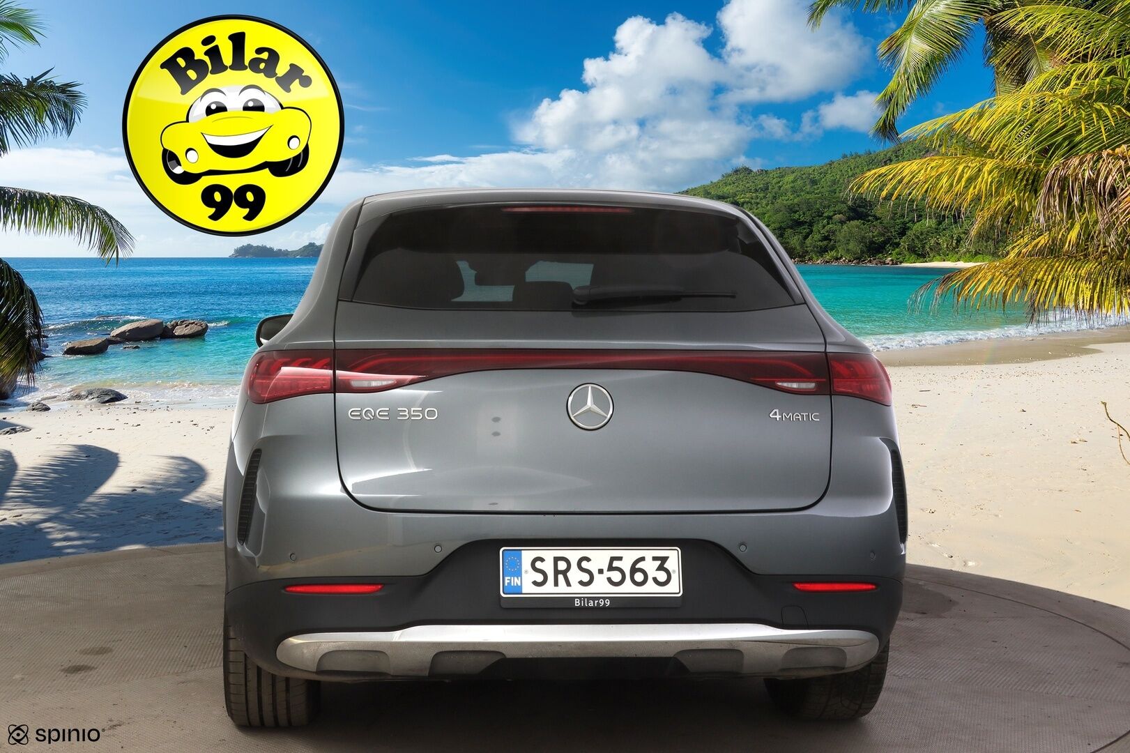 MERCEDES-BENZ EQE SUV 2024 350 4MATIC SUV * Adapt.Vakkari / Burmester / Muistipenkit / Digital Led-ajovalot / Peruutuskamera 360 / Panoraama * - 2x GoodYear Renkaat Ja Vanteet - HULLUT AVAJAISHULINAT KORKOTARJOUS 3,29 %