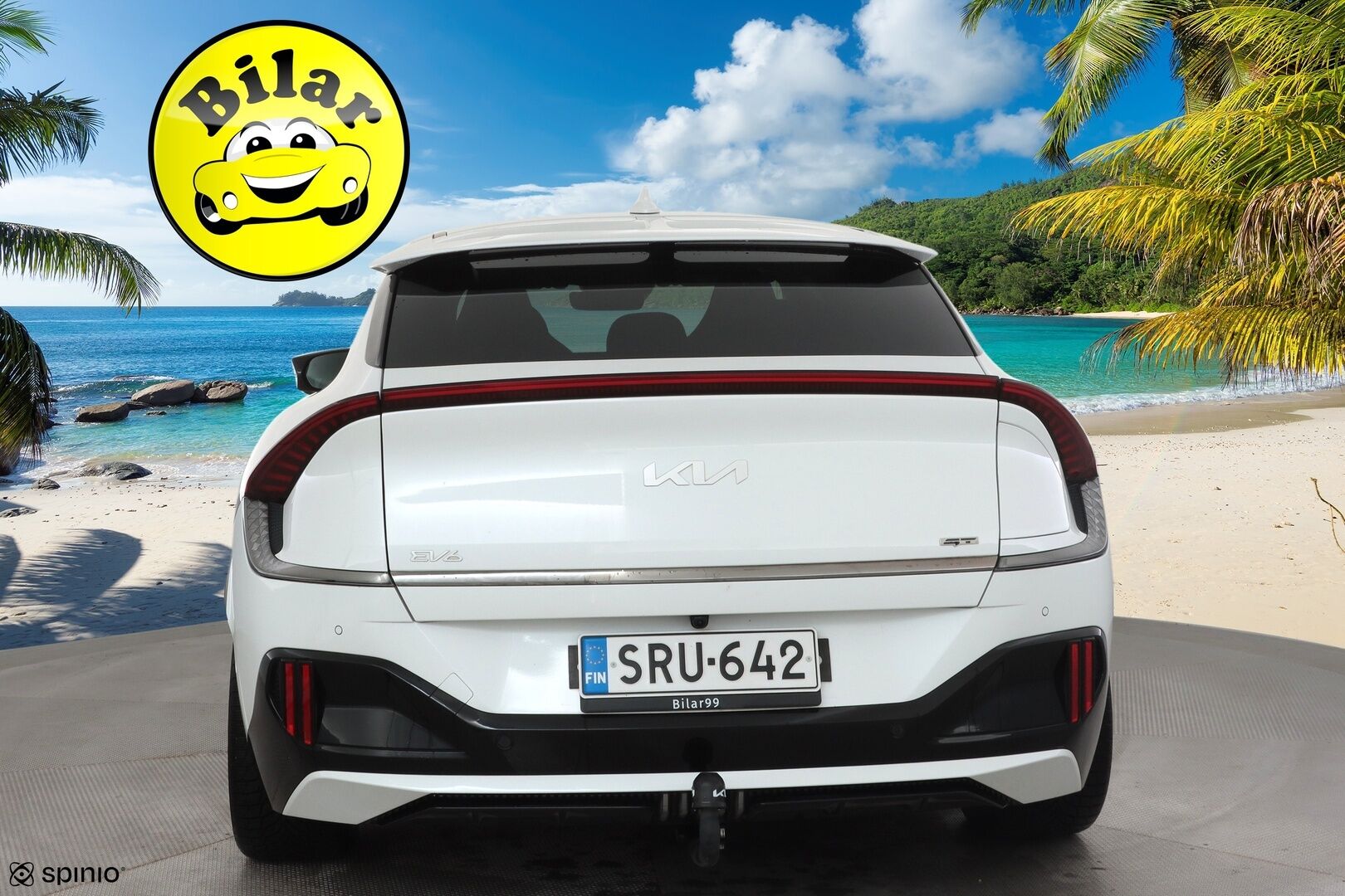 KIA EV6 2023 GT AWD 77 kWh 585 hv - | ACC | ILP | Koukku | Meridian | Kattoluukku | HUD | 360° | HDA | BSM | CTA | Ambient light | Lämm. ratti | IFS-LED | 2x alut | Merkkihuollot | - KORKO VAIN 3,99 %