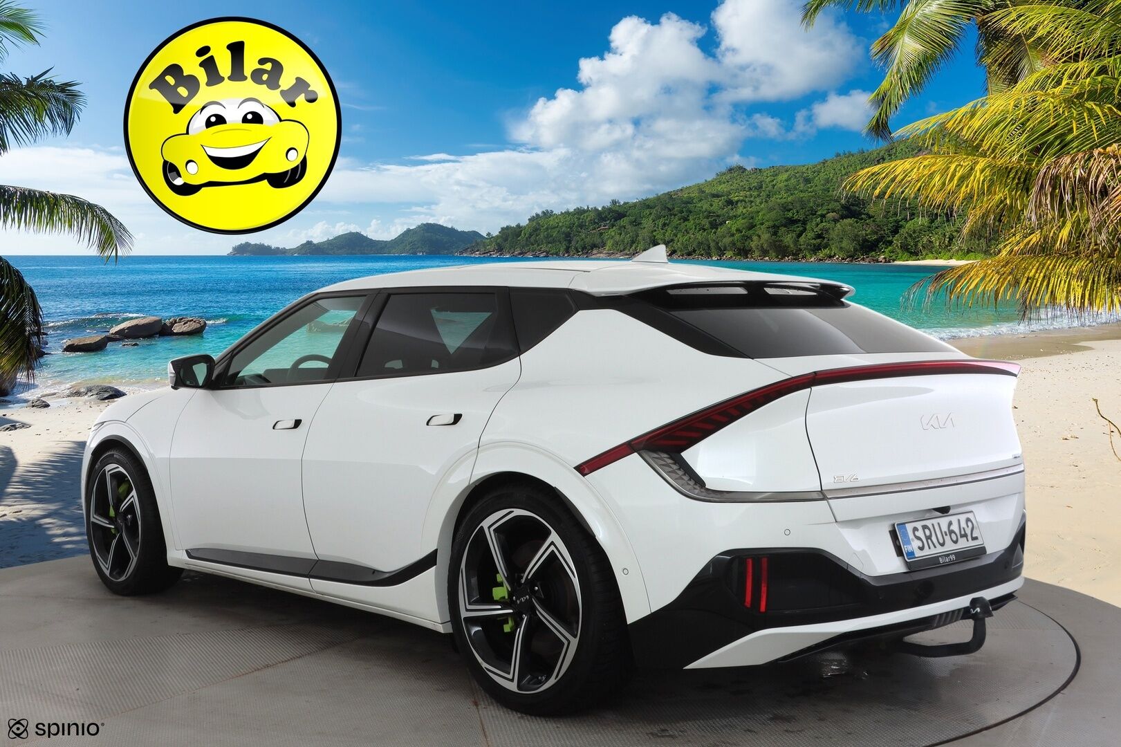 KIA EV6 2023 GT AWD 77 kWh 585 hv - | ACC | ILP | Koukku | Meridian | Kattoluukku | HUD | 360° | HDA | BSM | CTA | Ambient light | Lämm. ratti | IFS-LED | 2x alut | Merkkihuollot | - KORKO VAIN 3,99 %